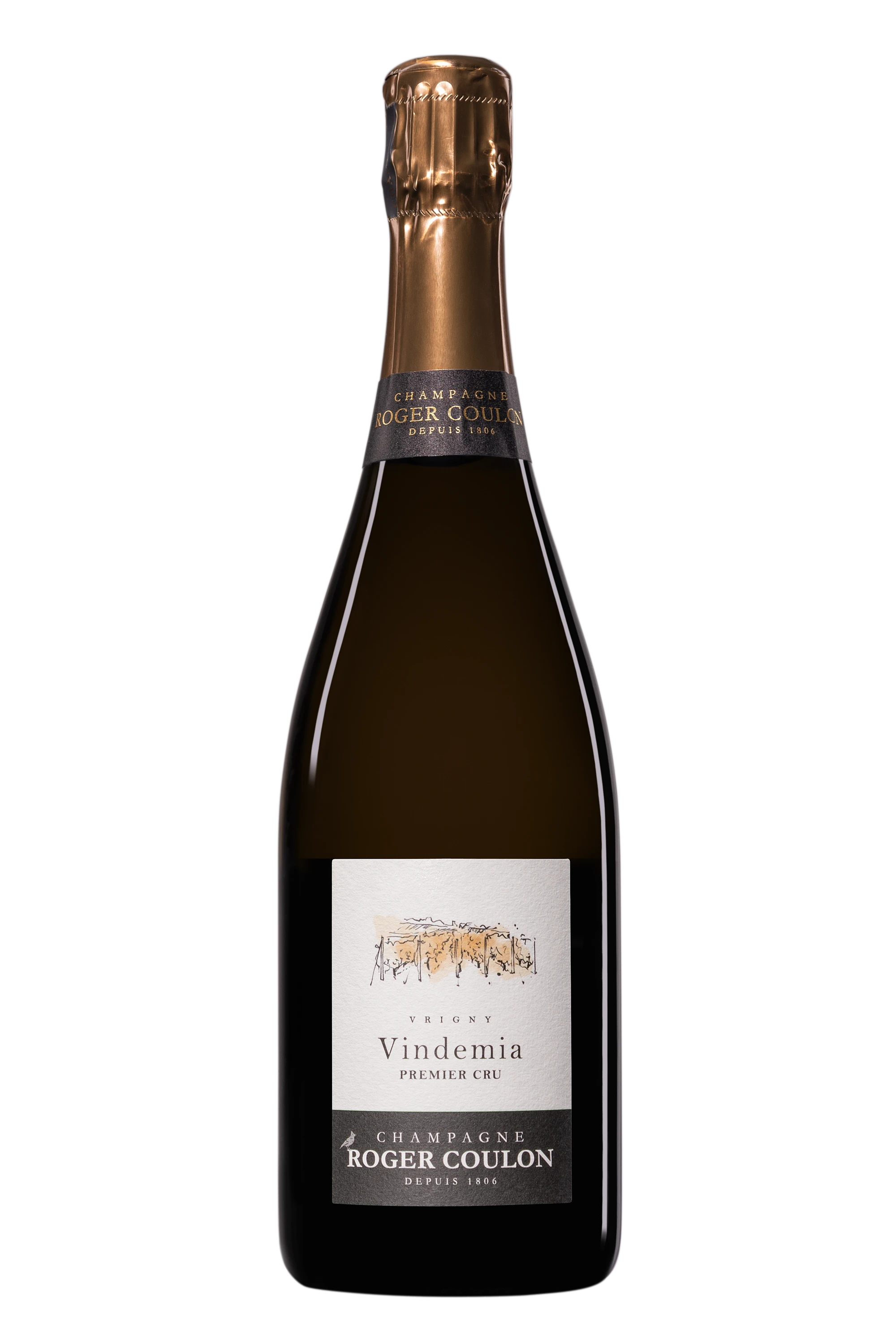Domaine Roger Coulon - Champagne Brut Nature 1er Cru "Vindemia" Blanc NV Dégorgement Apr. 2026, 75cl