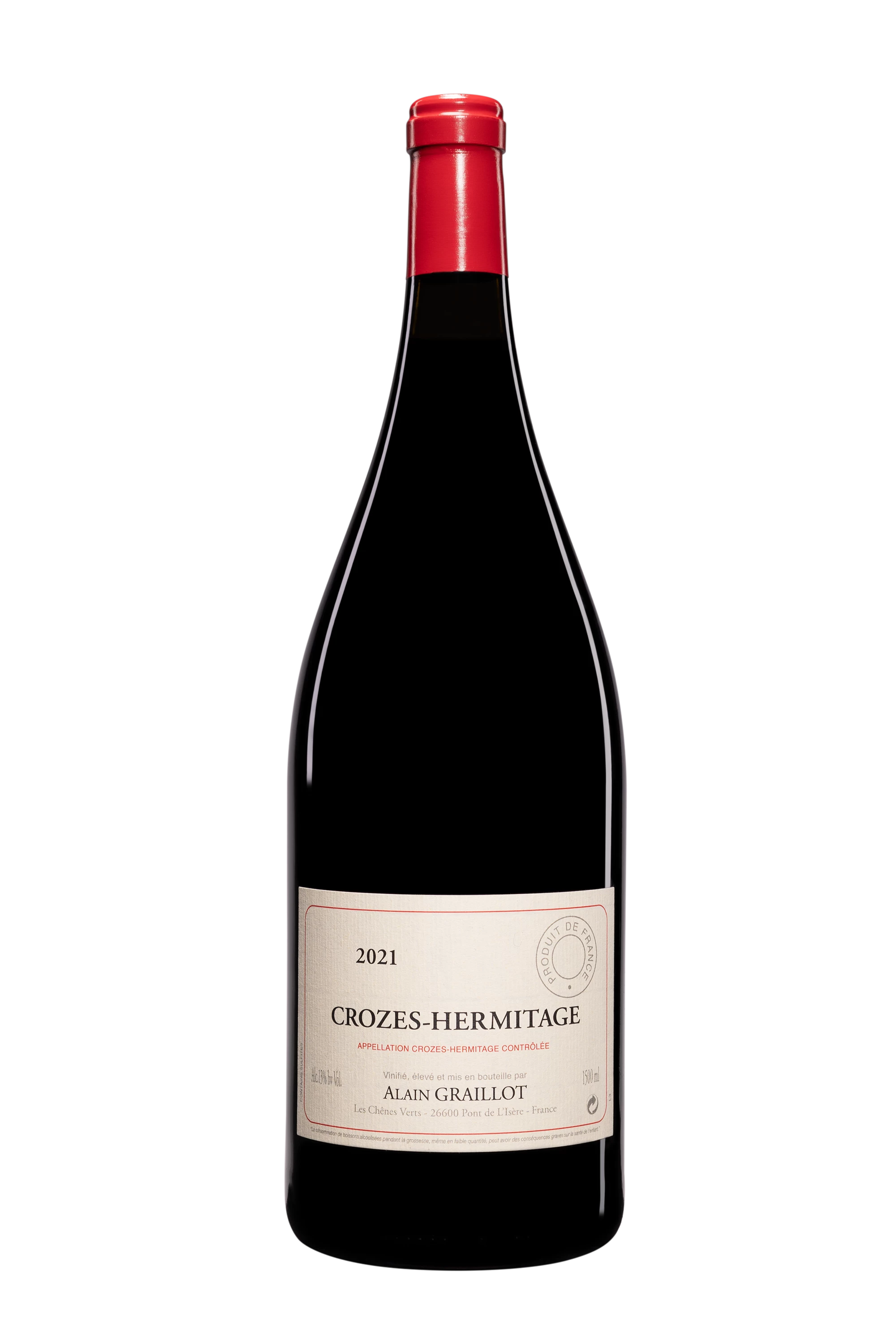 Domaine Alain Graillot - Crozes-Hermitage Rouge 2021 13°, 150cl