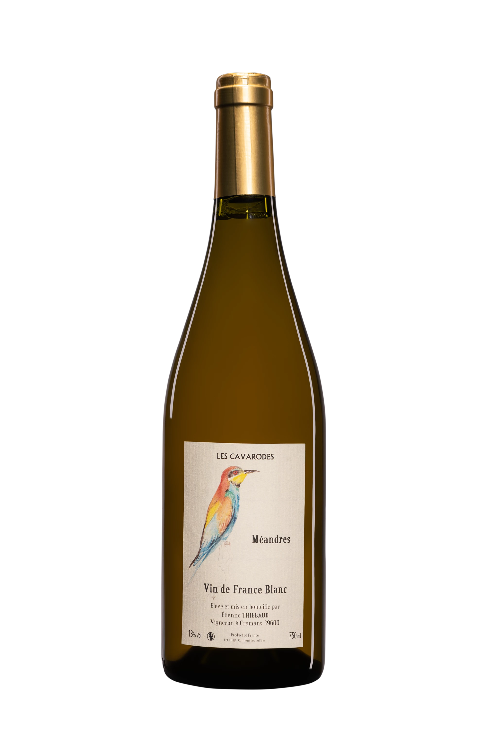 Domaine de Cavarodes - Vin de France "Méandres" Blanc 2018, 75cl