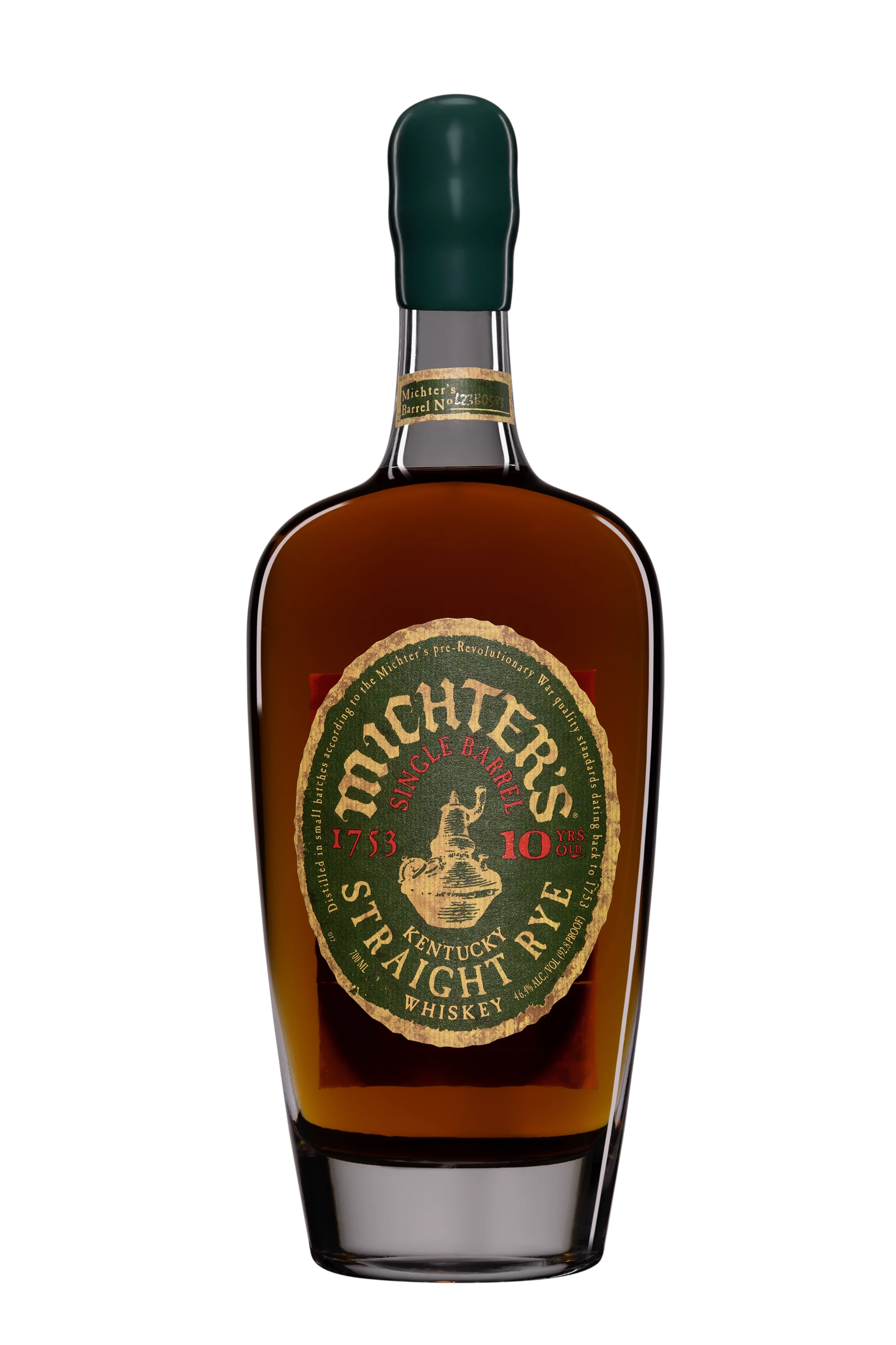 Michter's - Rye Kentucky Whisky "10 Ans - Single Barrel Straight Rye" 46.4°, 70cl