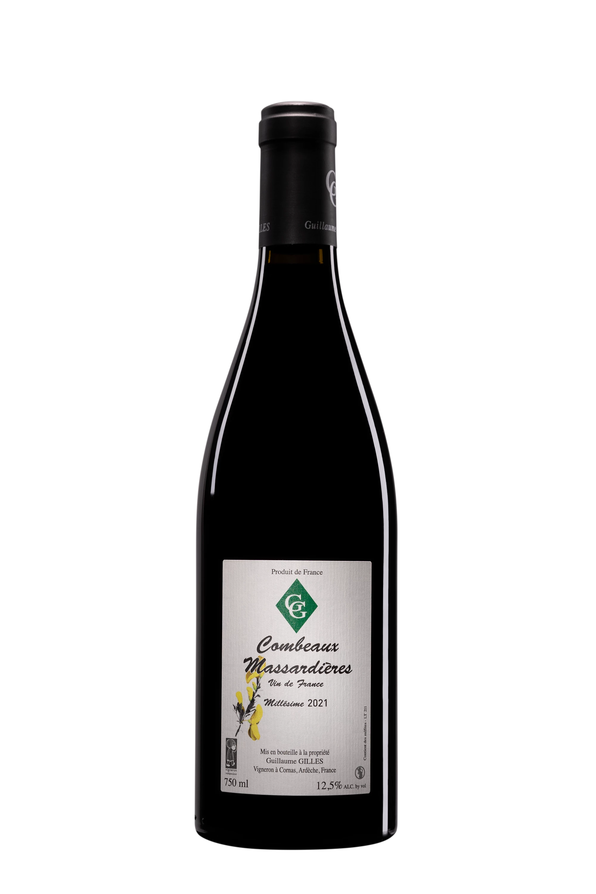 Domaine Guillaume Gilles - Vin de France "Combeaux Massardières" Rouge 2021 12.5°, 75cl