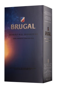 Brugal - Molasses Dominican Rhum "Maestro Reserva" Brun NV 41.2° Giftbox, 70cl