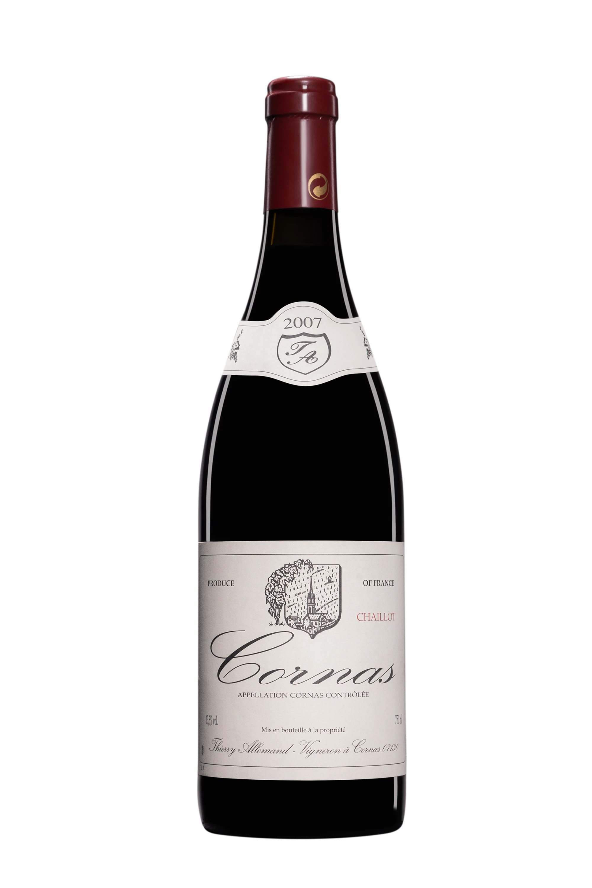 Domaine Thierry Allemand - Cornas "Chaillots" Rouge 2007, 75cl