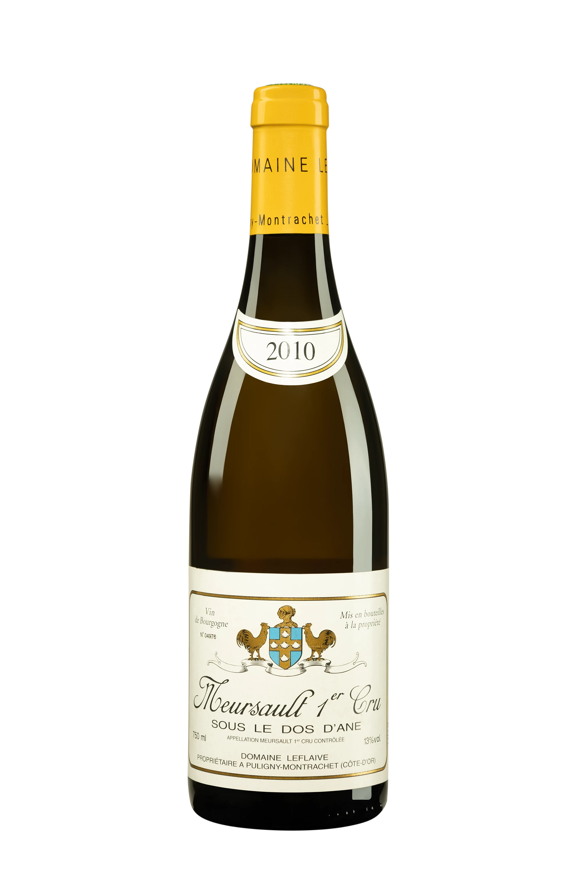 Domaine Anne-Claude Leflaive - Meursault 1er Cru "Sous le Dos d'Âne" Blanc 2010, 75cl