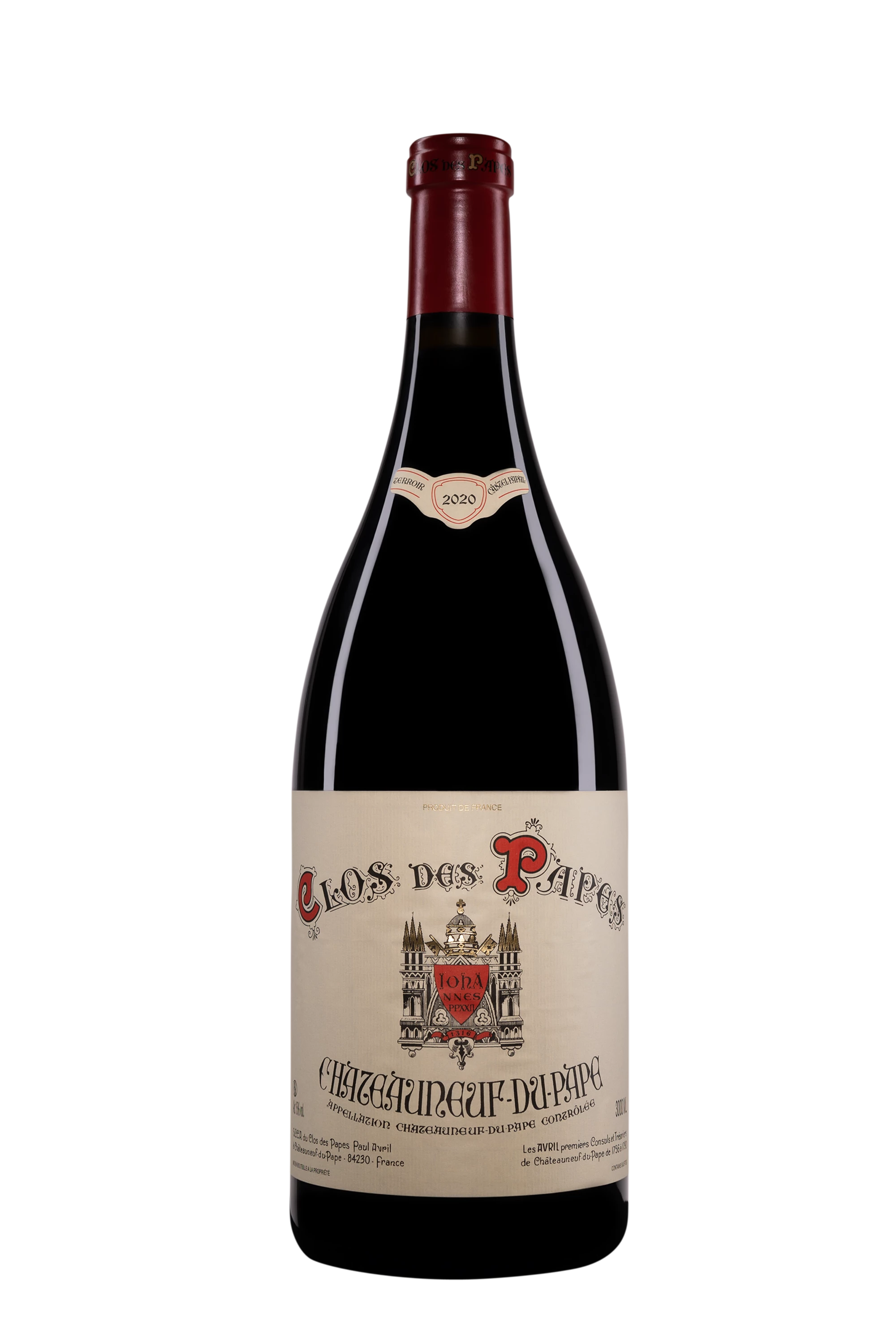 Clos des Papes - Châteauneuf-du-Pape Rouge 2020, 300cl