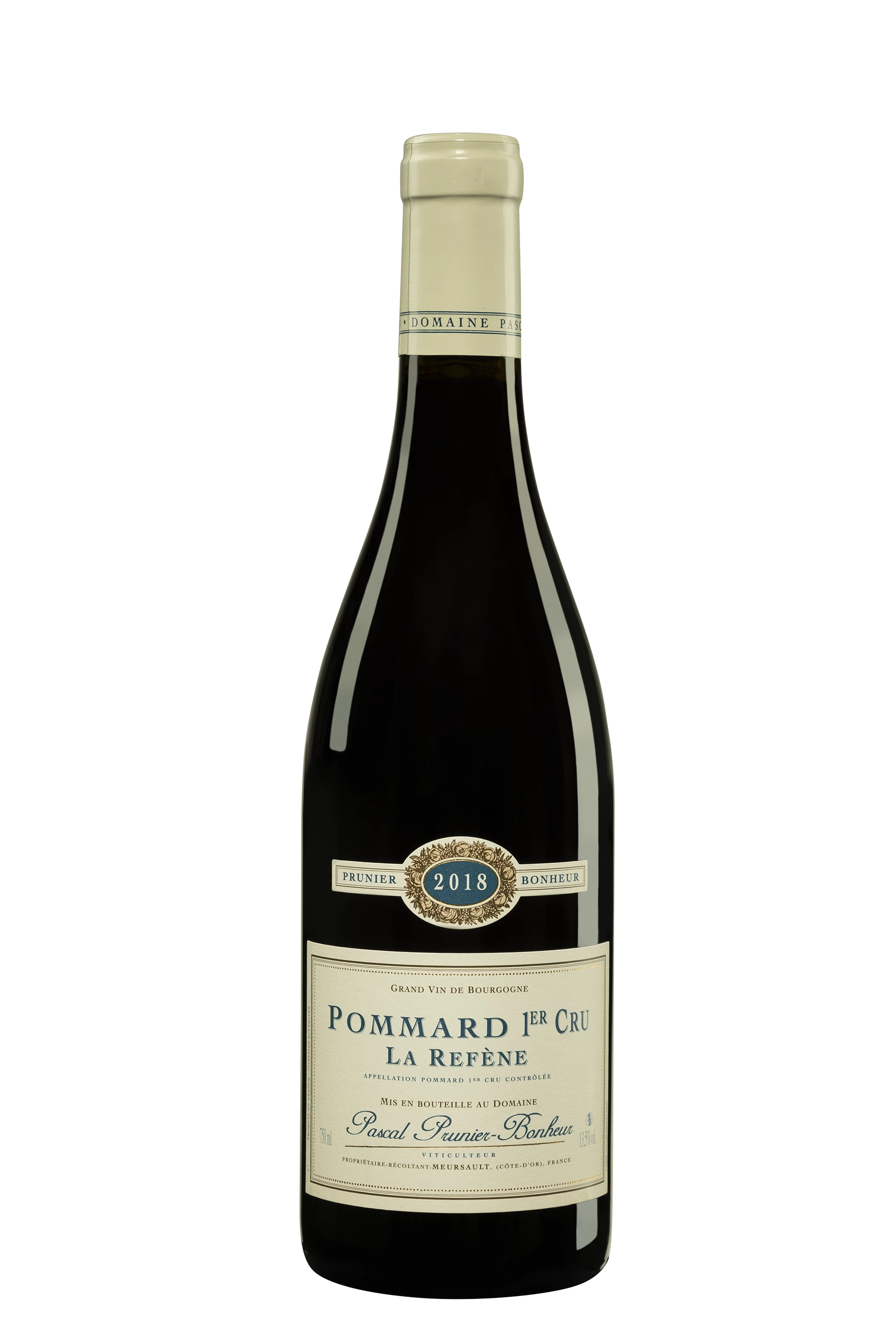 Domaine Pascal Prunier Bonheur - Pommard 1er Cru "La Refène" Rouge 2018 13.5°, 75cl