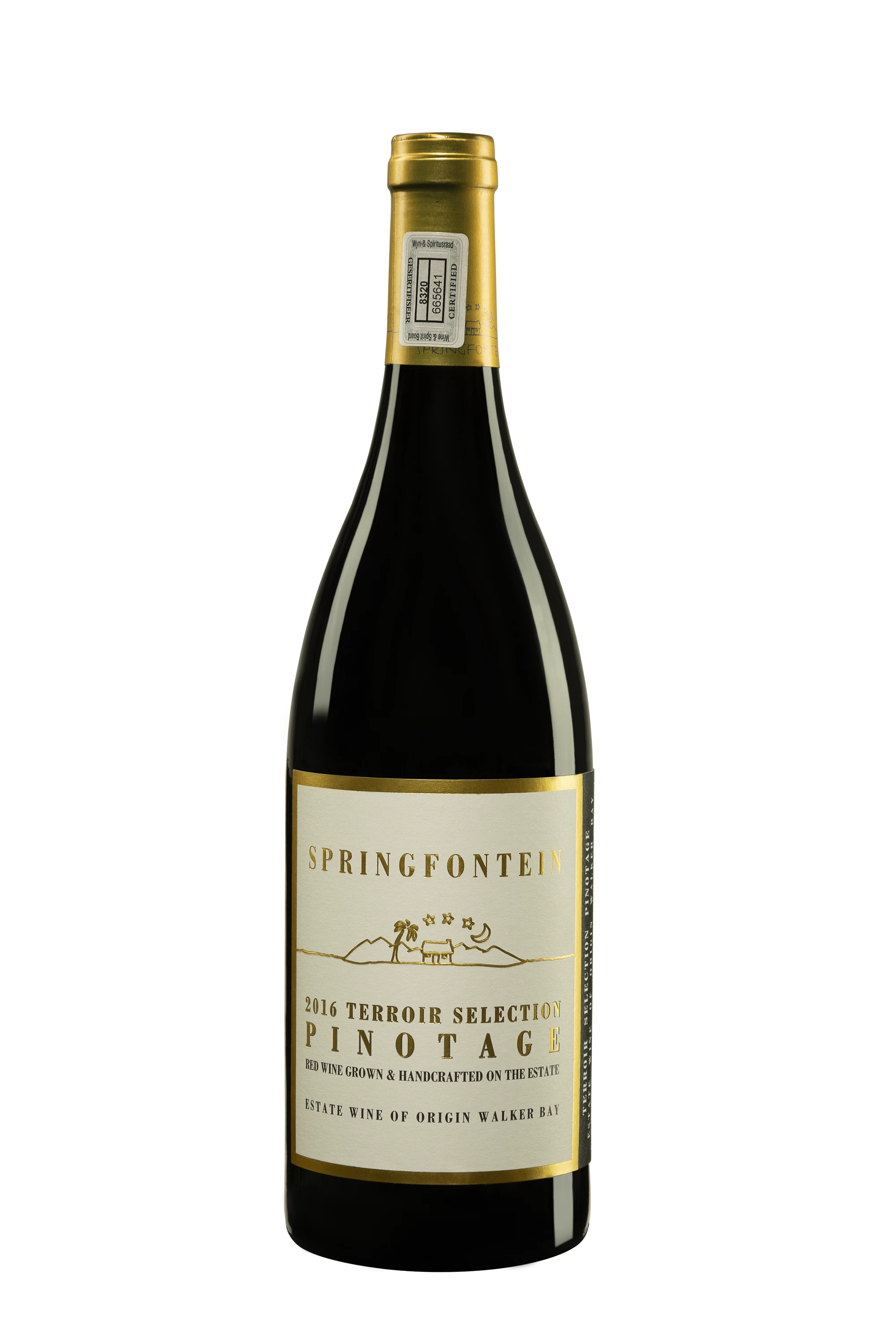 Springfontein - Hermanus "Terroir Sélection Pinotage" Rouge 2016, 75cl