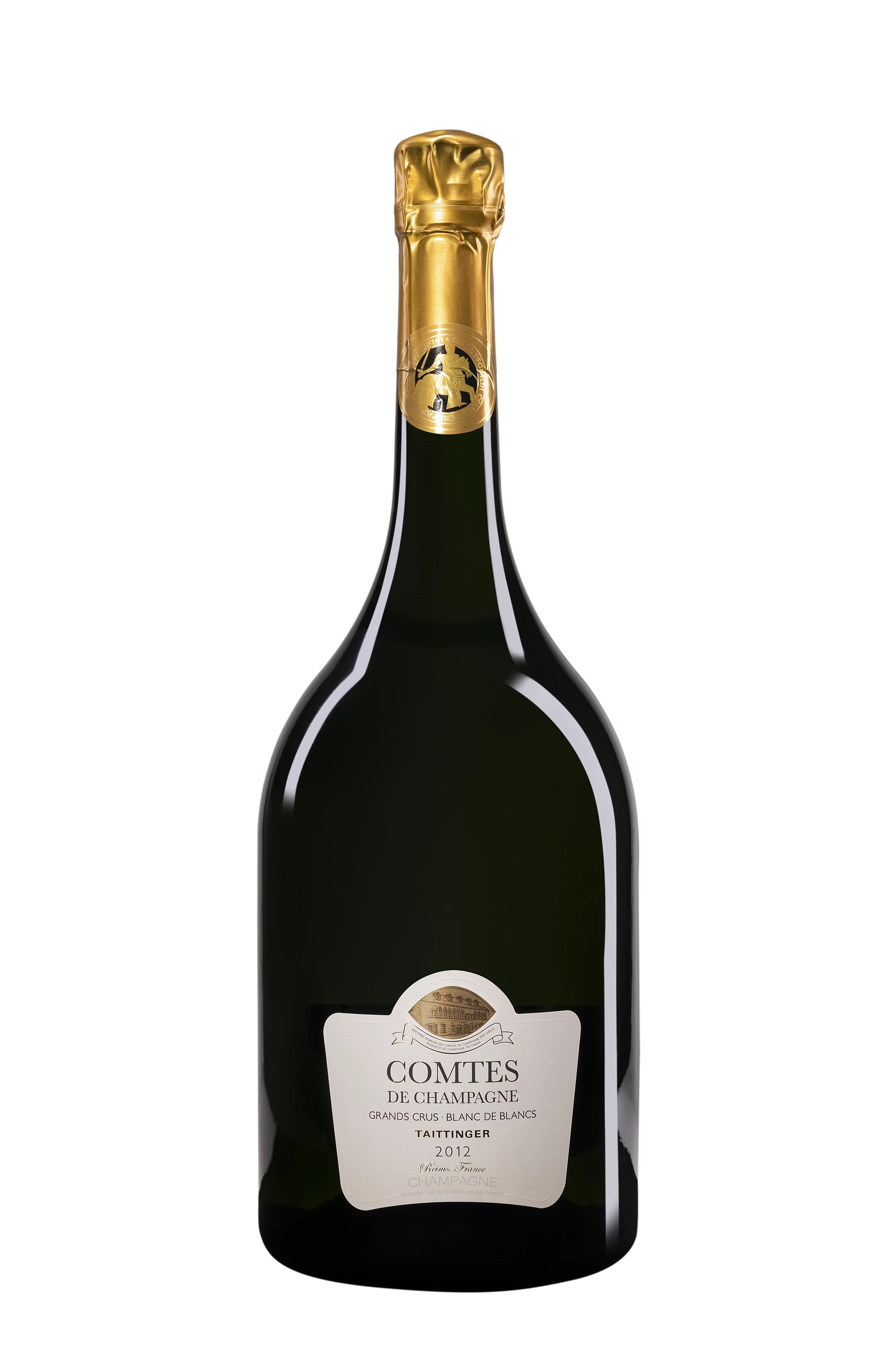 Maison Taittinger - Champagne Brut Grand Cru Blanc de Blancs Millésimé "Comtes de Champagne" Blanc 2012 12.5° Wooden case, 300cl