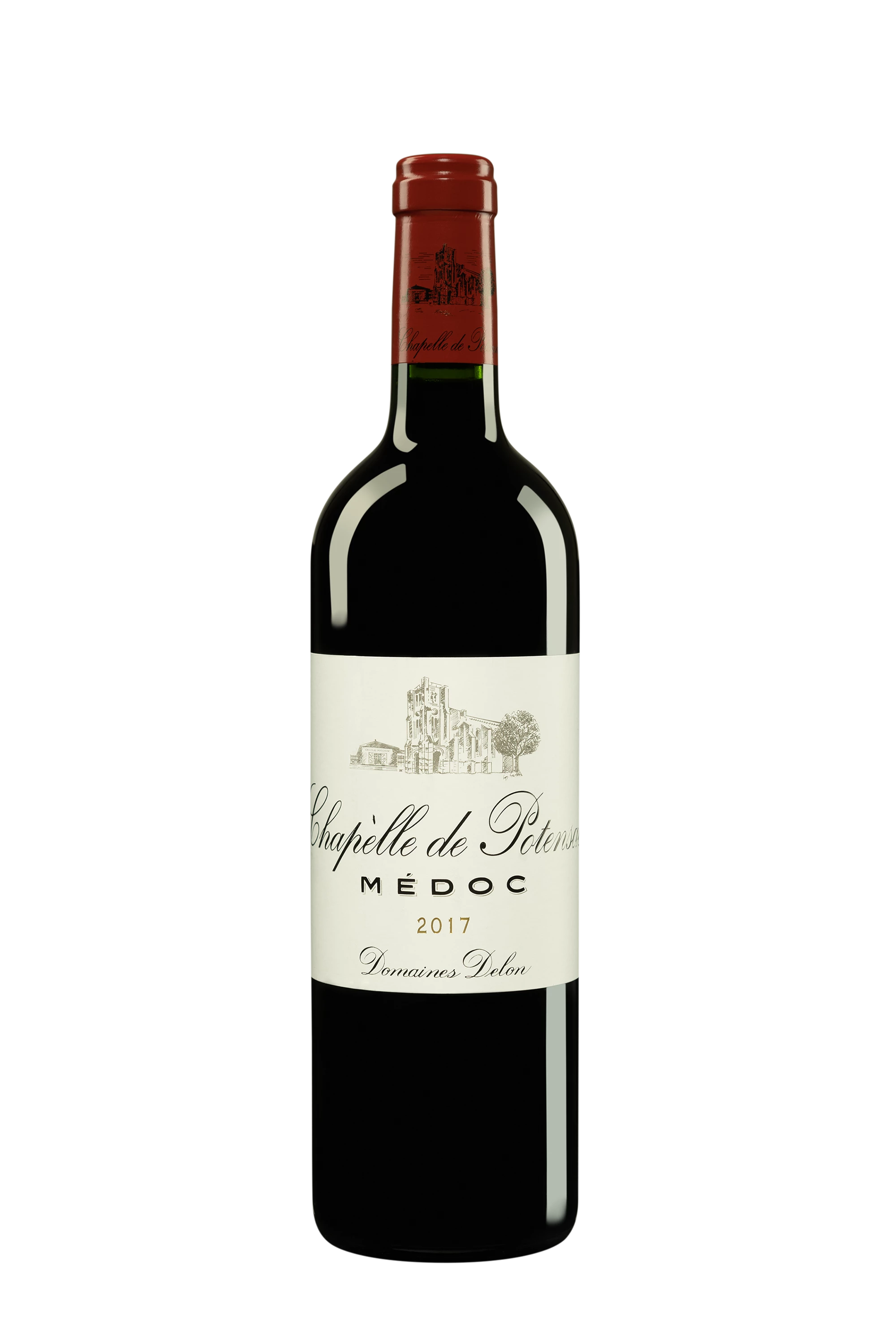 Château Potensac - Médoc "Chapelle de Potensac - Second Vin de Château Potensac" Rouge 2017, 75cl