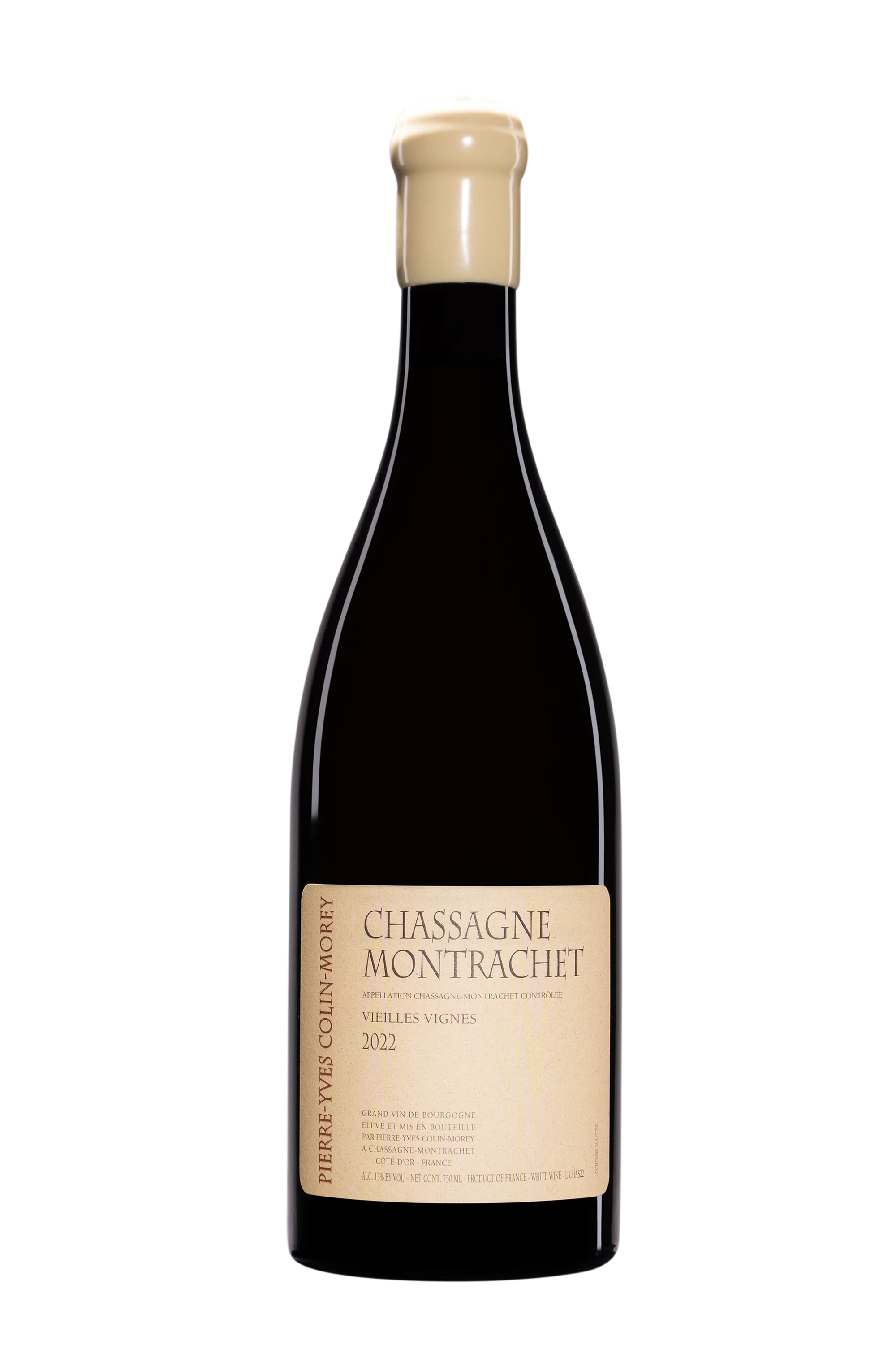 Domaine Pierre-Yves Colin-Morey - Chassagne-Montrachet Villages "Vieilles Vignes" Blanc 2022 13°, 75cl