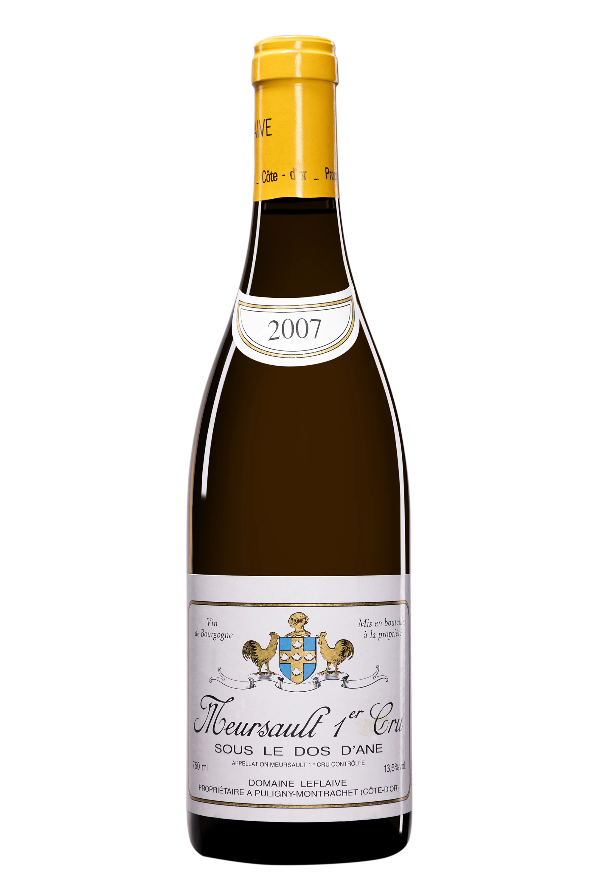 Domaine Anne-Claude Leflaive - Meursault 1er Cru "Sous le Dos d'Âne" Blanc 2007 13.5°, 75cl