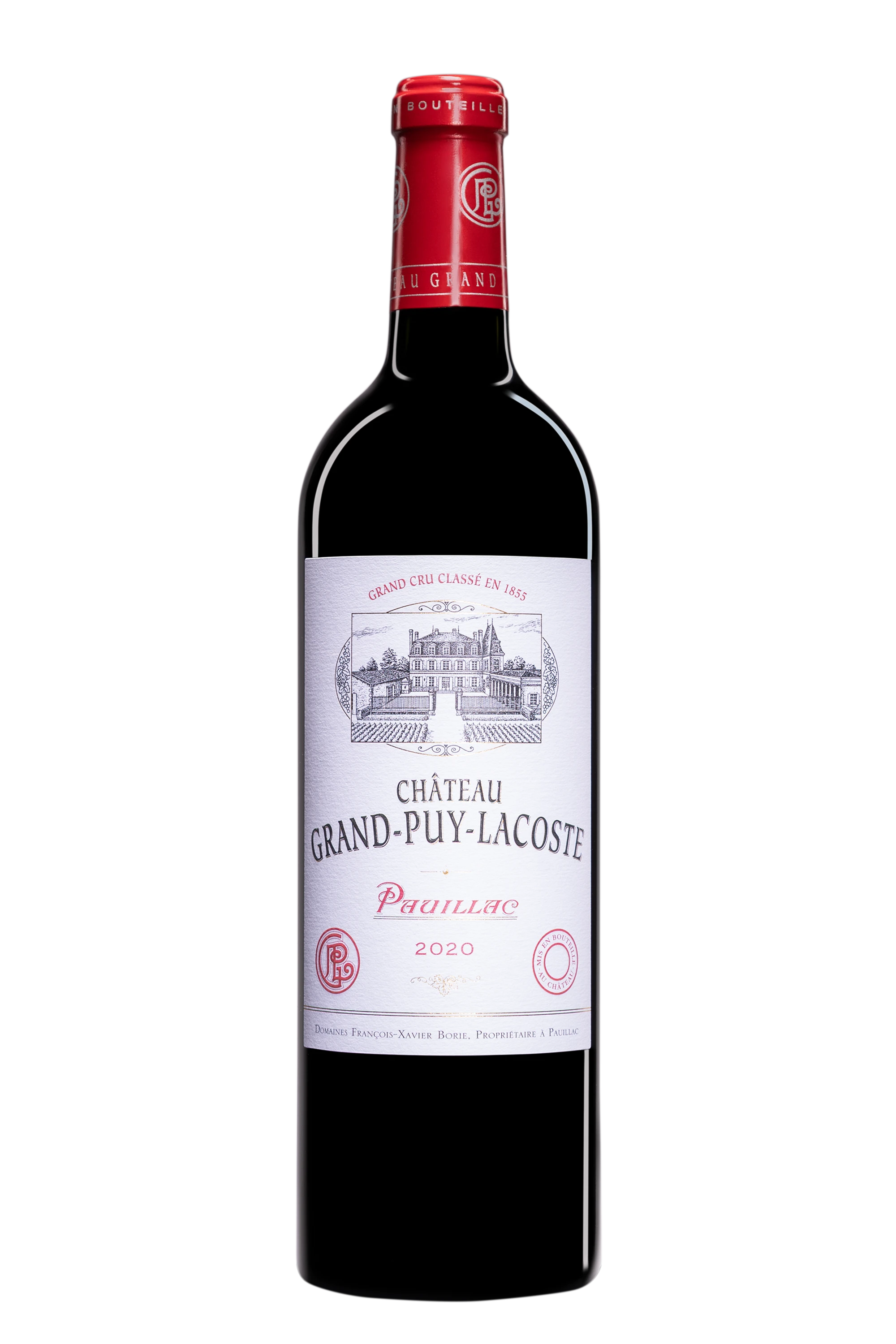 Château Grand-Puy-Lacoste - Pauillac 5ème Grand Cru Classé "5ème Grand Cru Classé" Rouge 2020 13.5°, 75cl