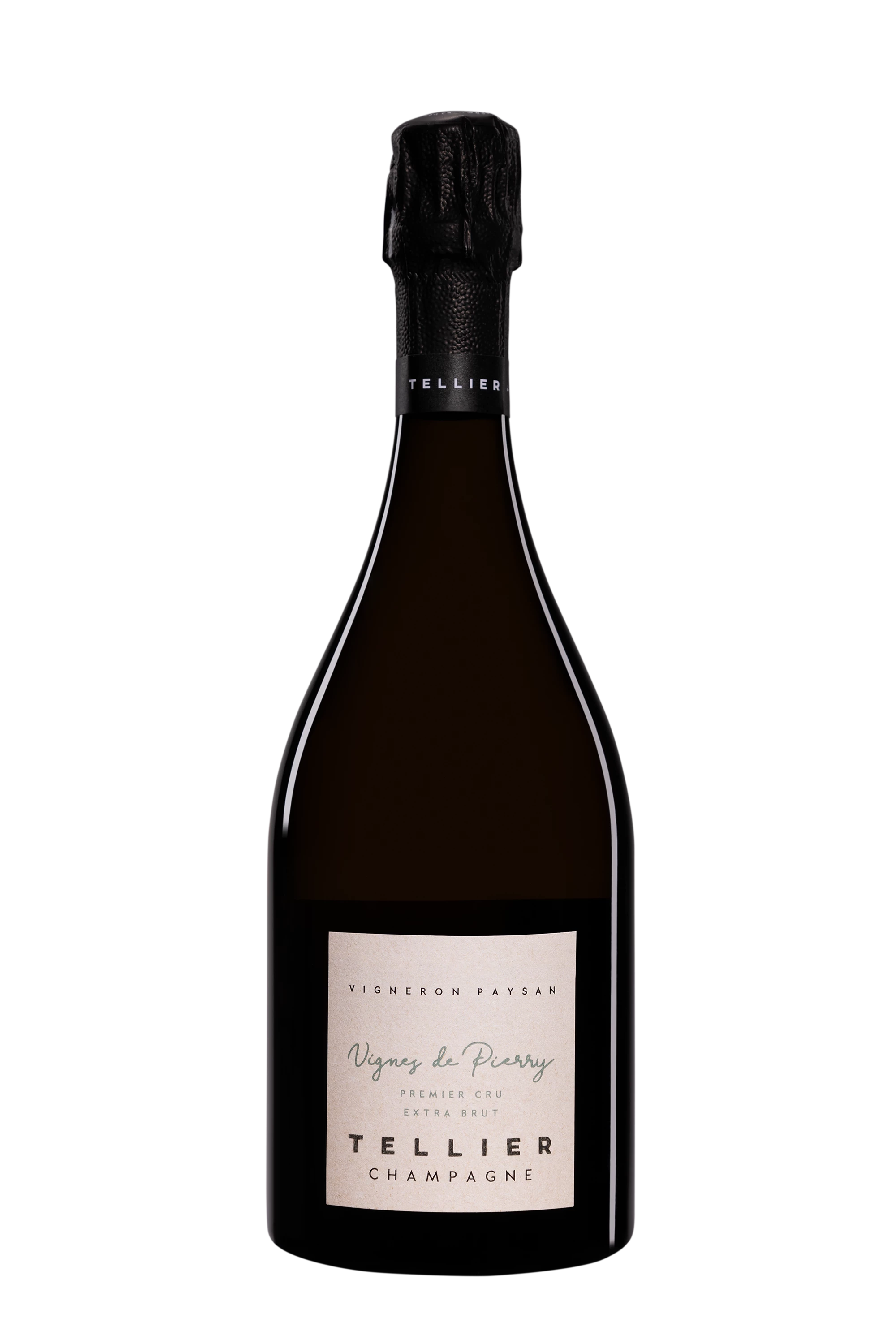 Domaine Tellier - Champagne Extra-Brut 1er Cru Millésimé "Vignes de Pierry" Blanc 2020 12°, 75cl