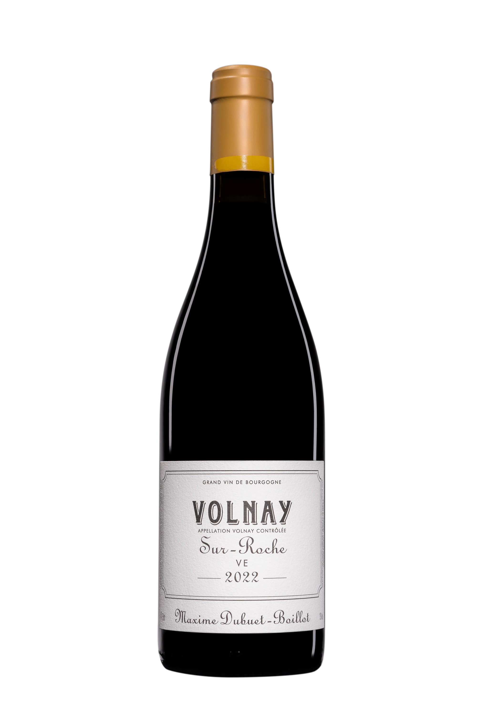 Domaine Maxime Dubuet-Boillot - Volnay "Sur Roches - Vendanges Entière" Rouge 2022, 75cl