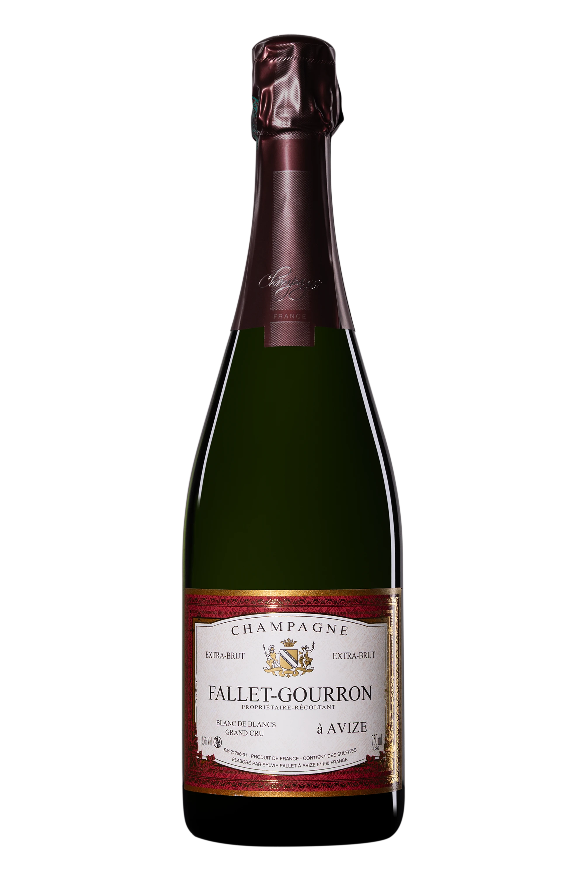 Domaine Fallet-Gourron - Champagne Extra-Brut Grand Cru Blanc de Blancs Blanc Vendange 2019, 75cl