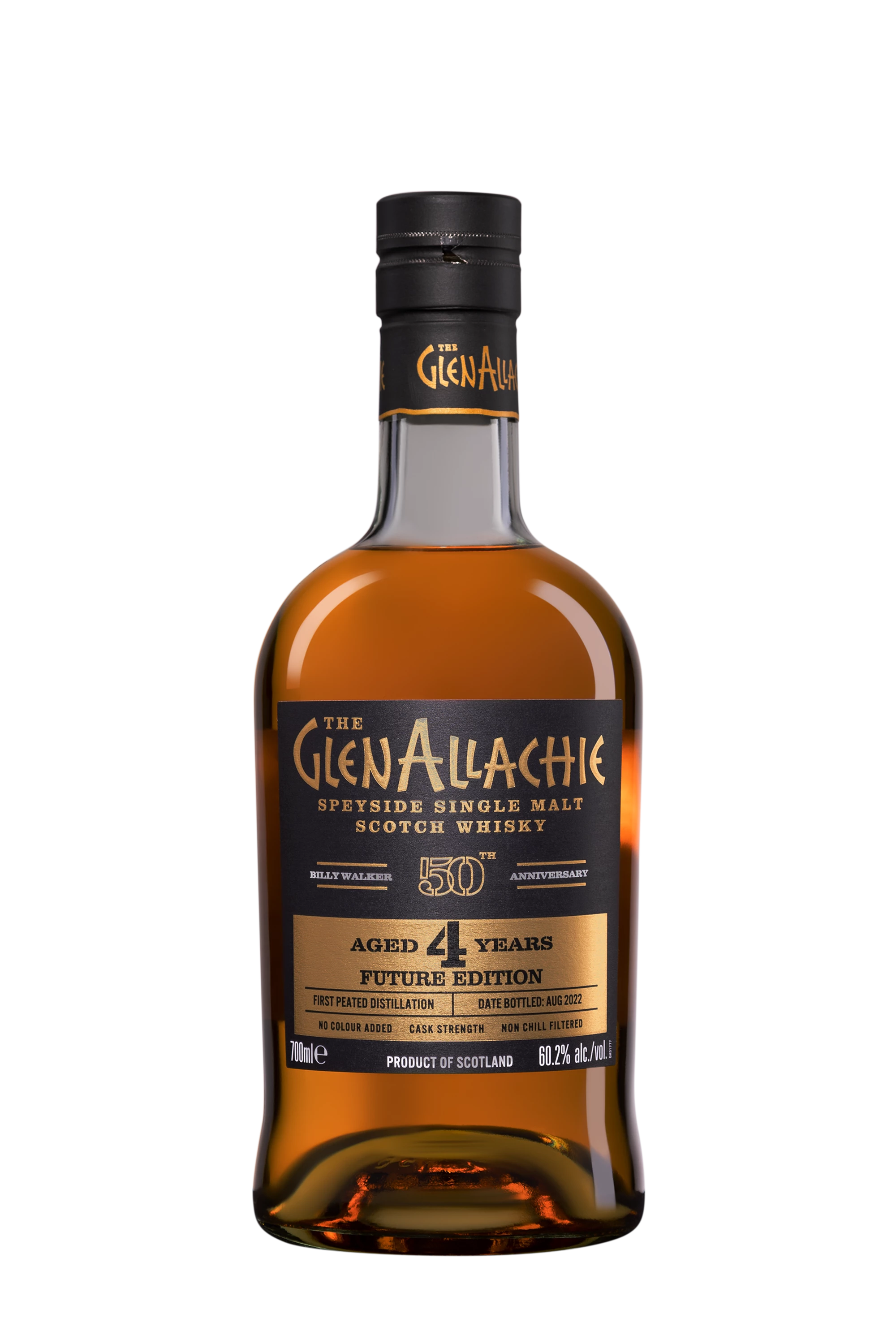 Glenallachie - Single Malt Scotch Whisky "4 ans - Billy Walker 50th Anniversary - Future Edition" 60.2° Giftbox, 70cl