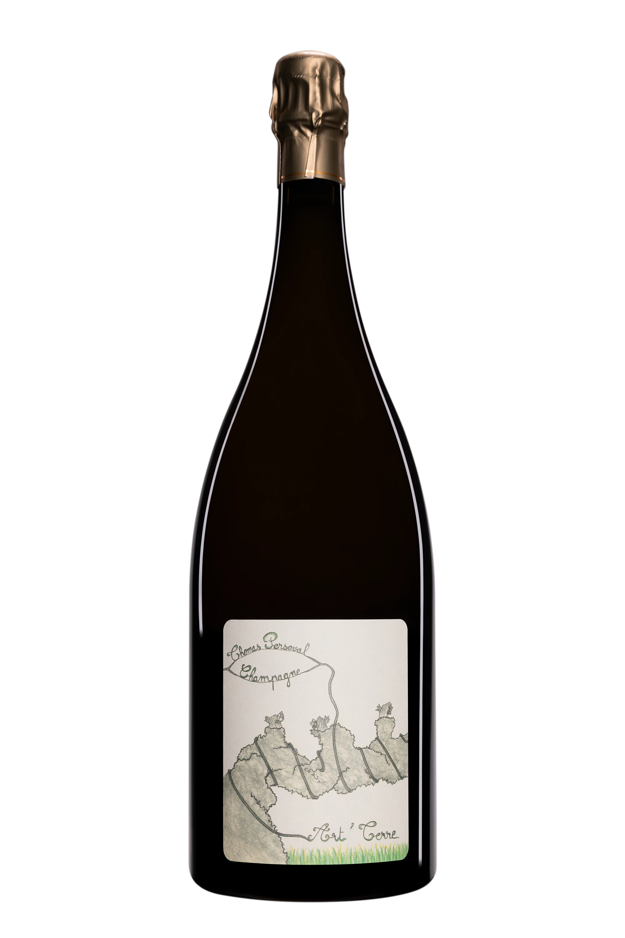 Domaine Thomas Perseval - Champagne Brut Nature 1er Cru "Art'Terre - Vendange 2021" Blanc Vendange 2020 Dégorgement 12.2023 12.5°, 150cl