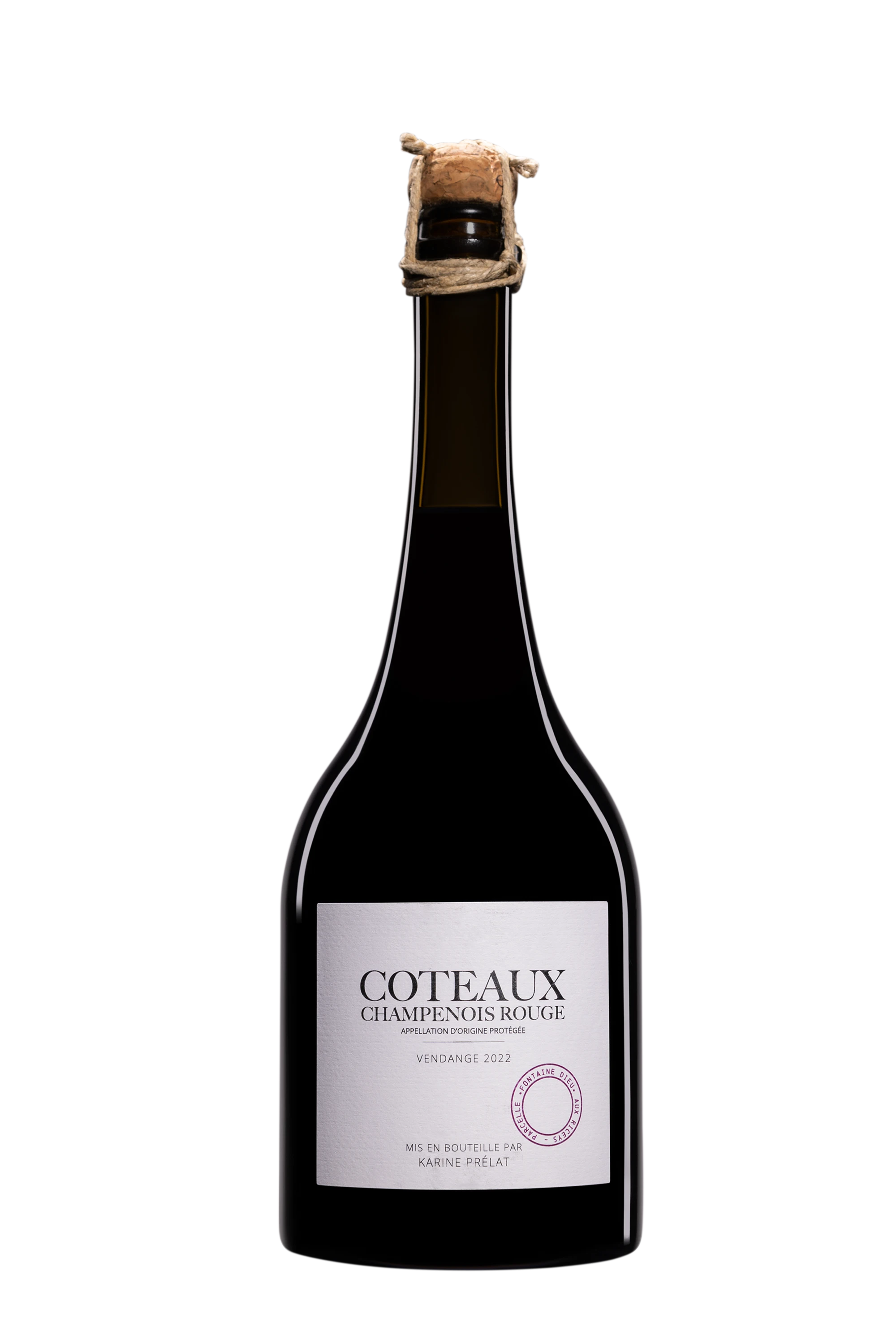 Domaine Karine Prélat - Coteaux Champenois "Fontaine Dieu" Rouge 2022, 75cl