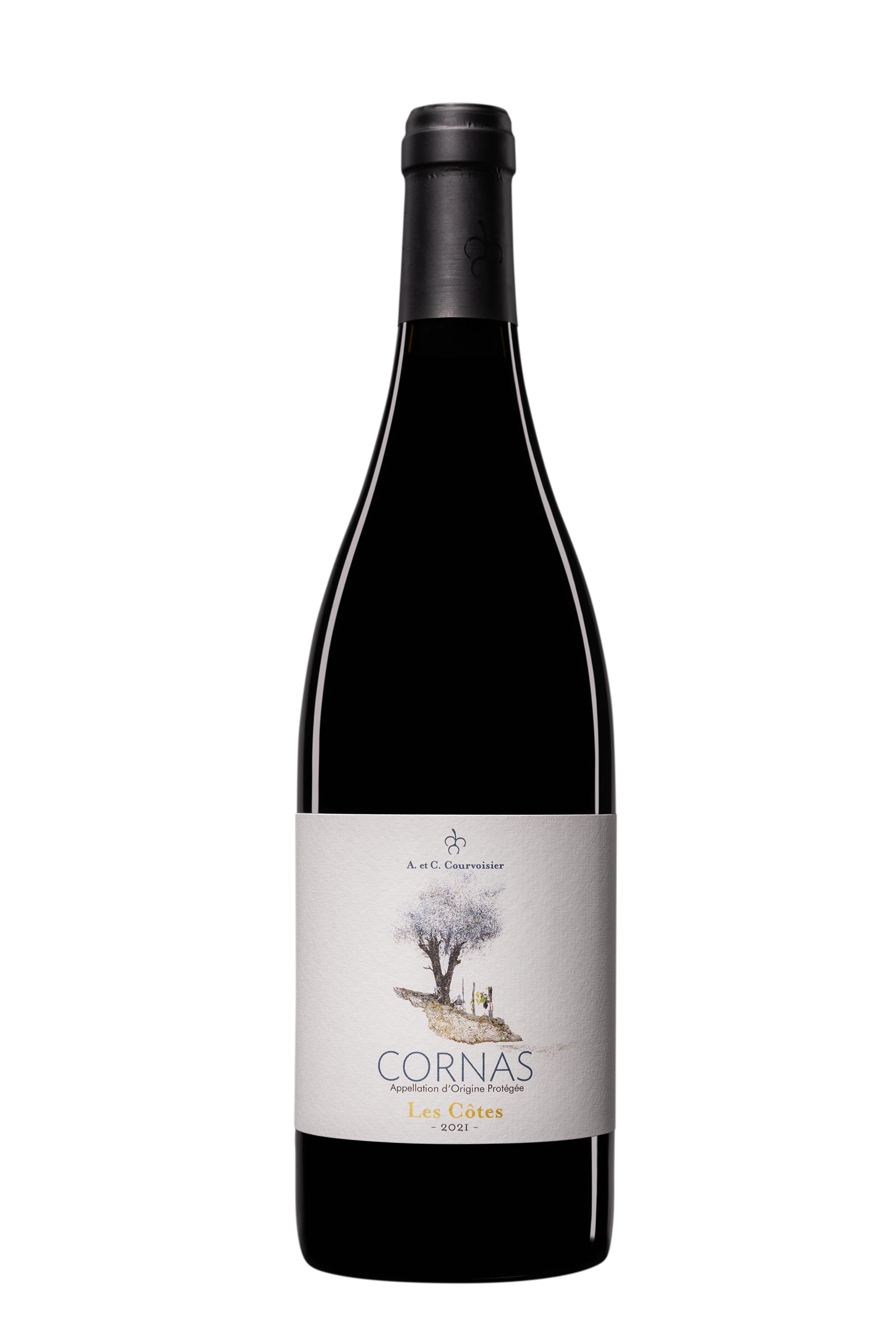 Domaine Cyril Courvoisier - Cornas "Les Côtes" Rouge 2021 12.5°, 75cl