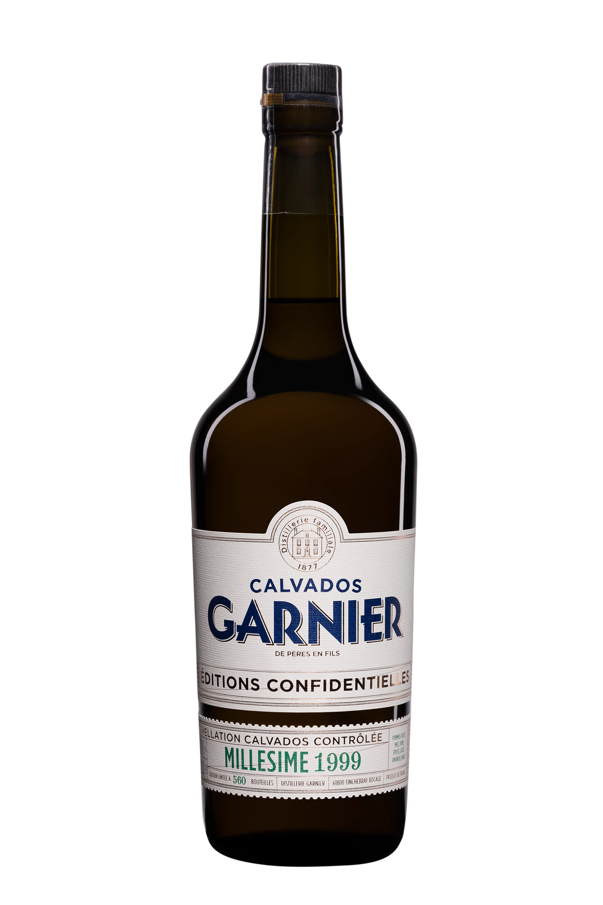 J. Garnier - Calvados Brun 1999 42° Giftbox, 70cl