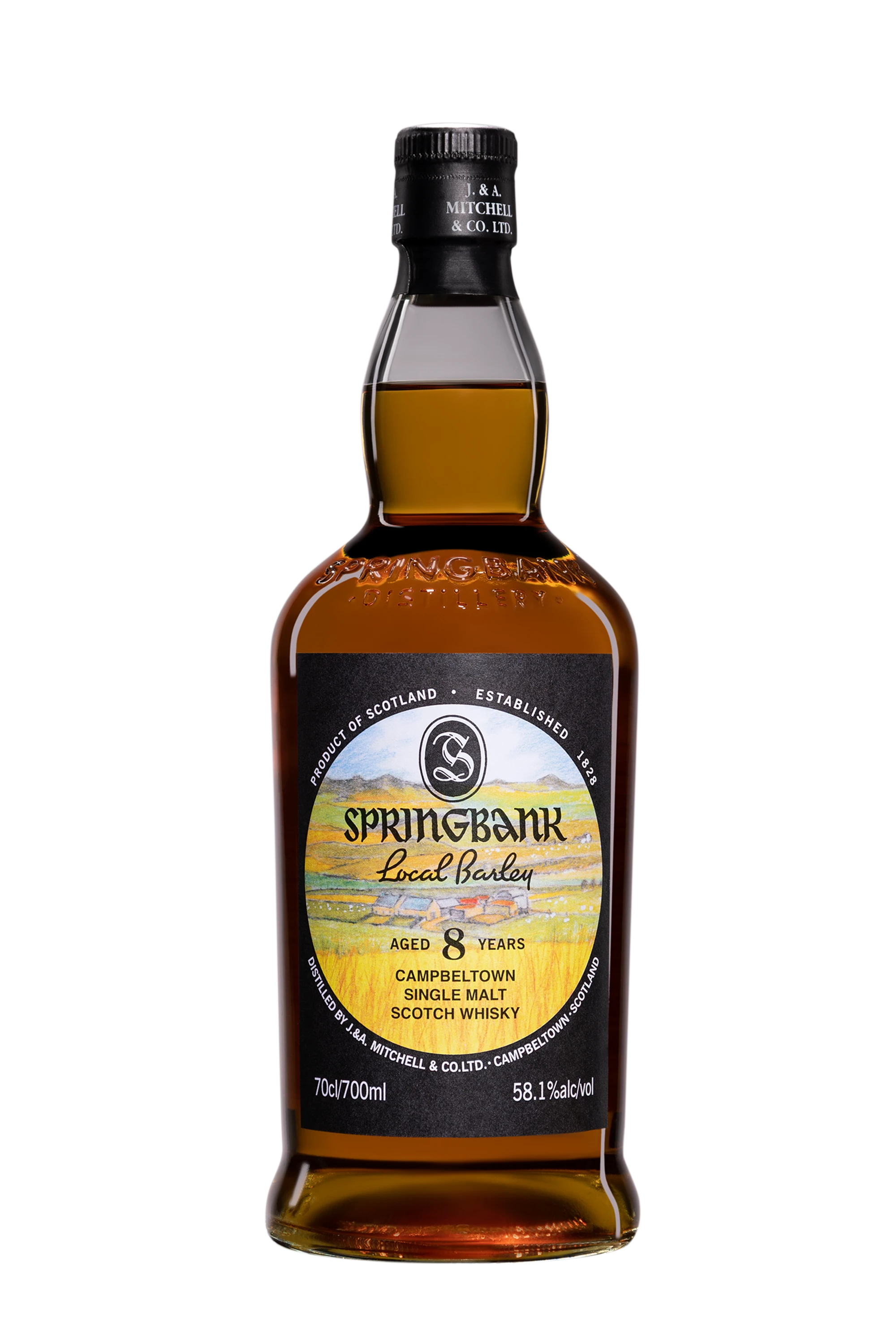 Springbank - Single Malt Scotch Whisky "8 Ans - Local Barley Release 2024" 58.1° Giftbox, 70cl