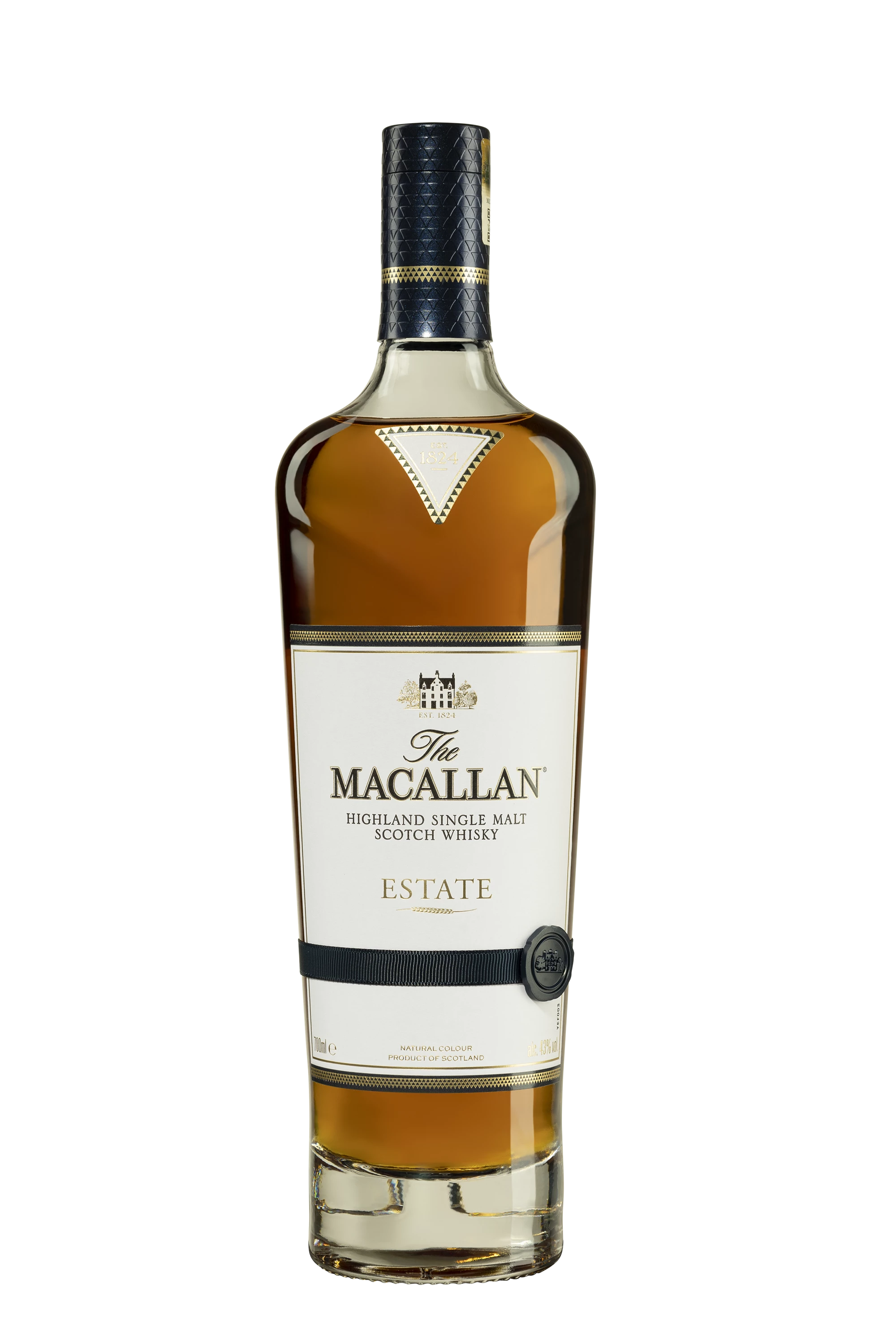 The Macallan - Single Malt Whisky "Estate" 43° Giftbox, 70cl