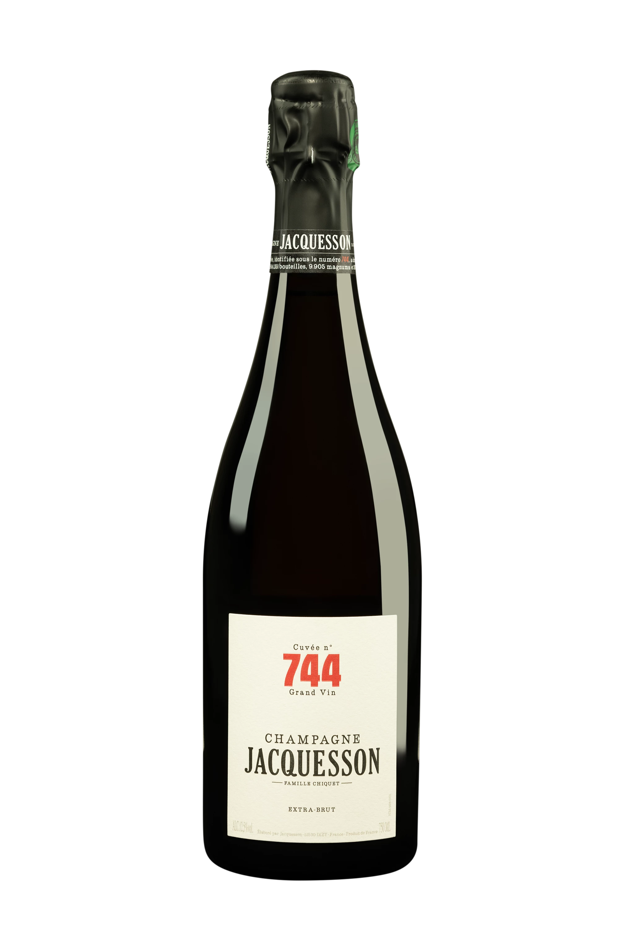 Domaine Jacquesson - Champagne Extra-Brut "744" Blanc NV Giftbox, 75cl