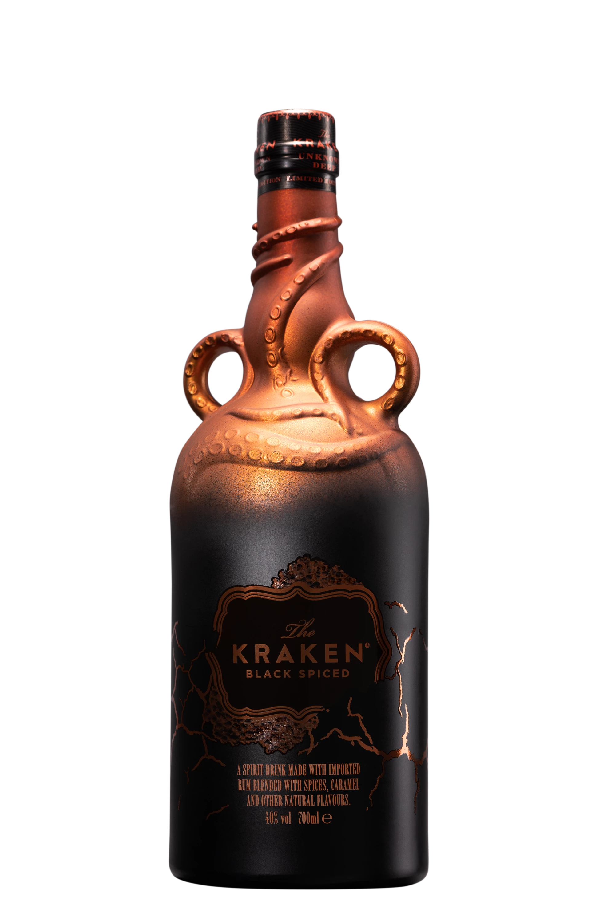 Kraken - Molasses Trinidadian Rhum "Black Spiced - Limited Edition 2022" Brun 40°, 70cl