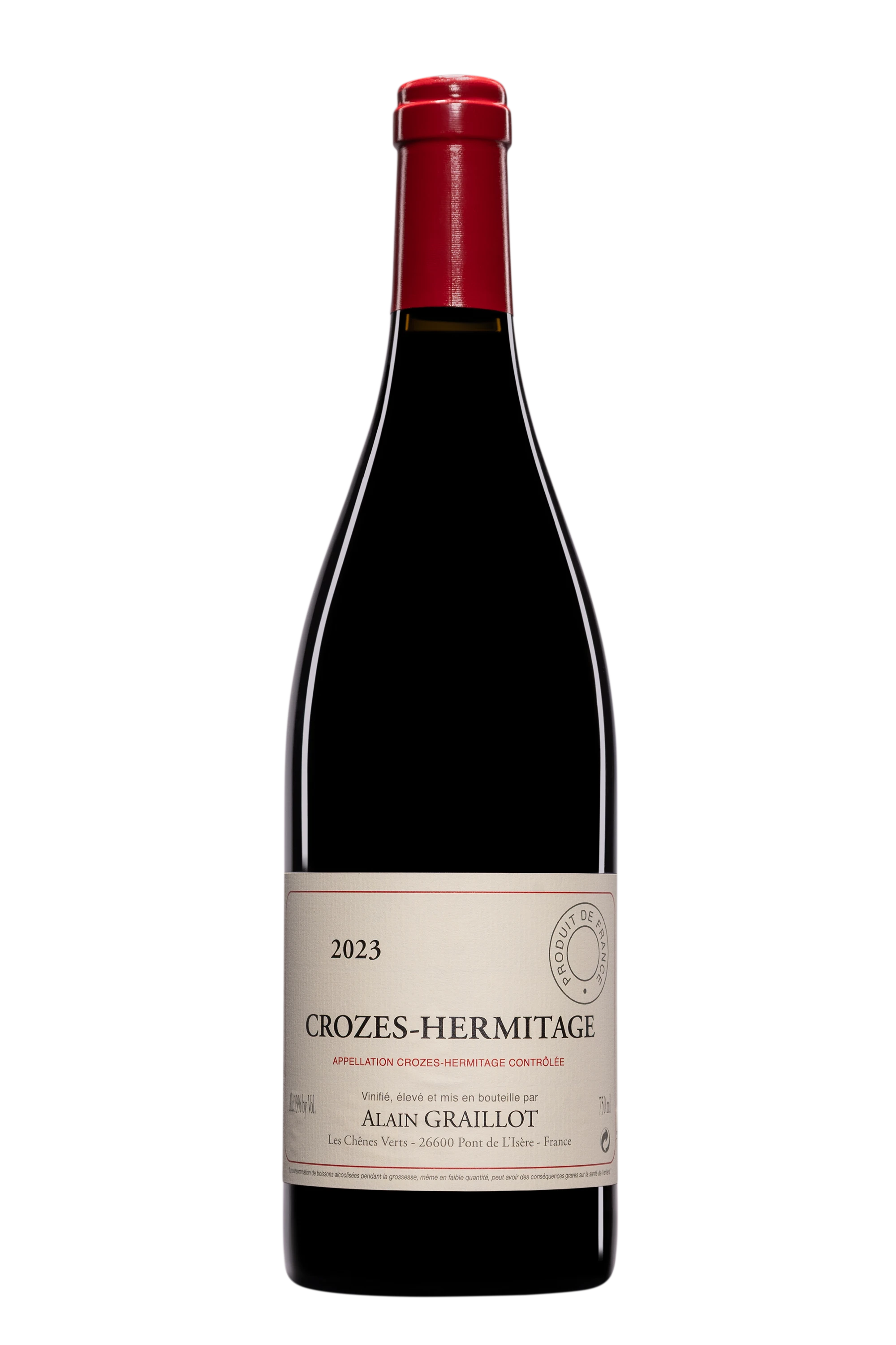 Domaine Alain Graillot - Crozes-Hermitage Rouge 2023 13°, 75cl