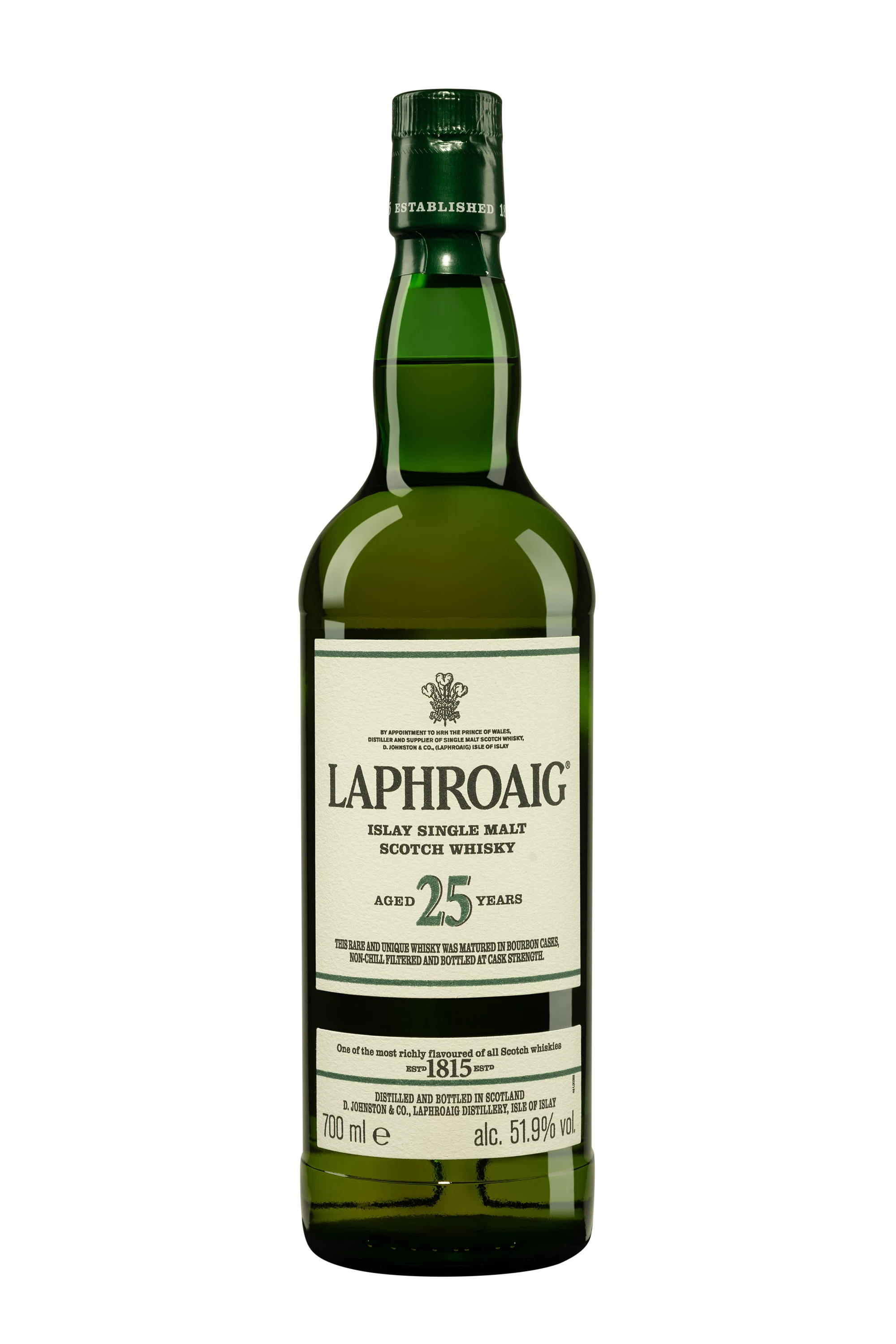 Laphroaig - Single Malt Scotch Whisky "25 Ans - Release 2021" 51.9° Giftbox, 70cl
