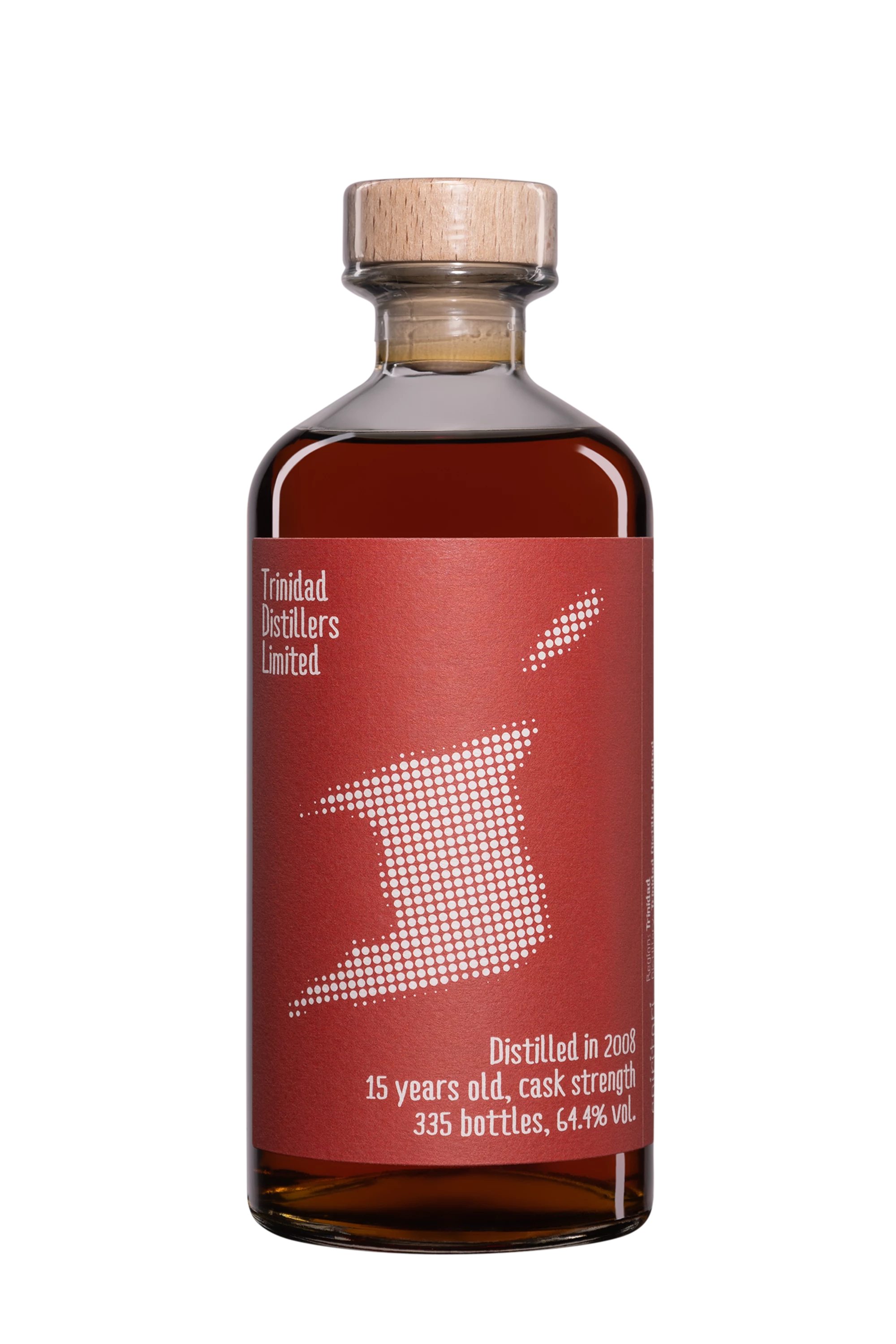 Spiritori - Molasses Trinidadian Rhum "15 Ans Trinidad Distillers Limited - Single Cask #243" Brun 2008 64.4°, 50cl