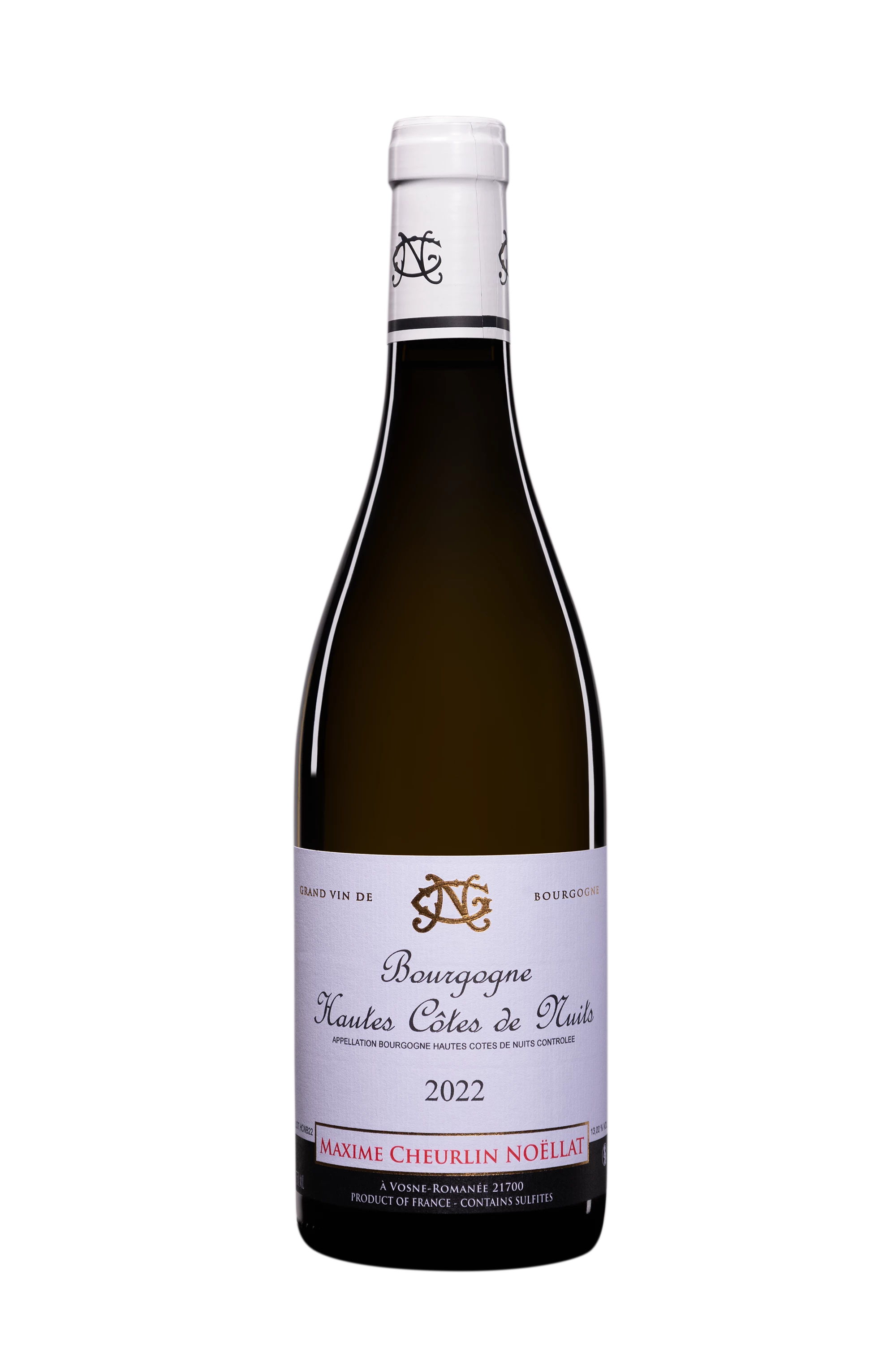 Maison Maxime Cheurlin Noëllat - Bourgogne - Hautes Côtes de Nuits Blanc 2022, 75cl