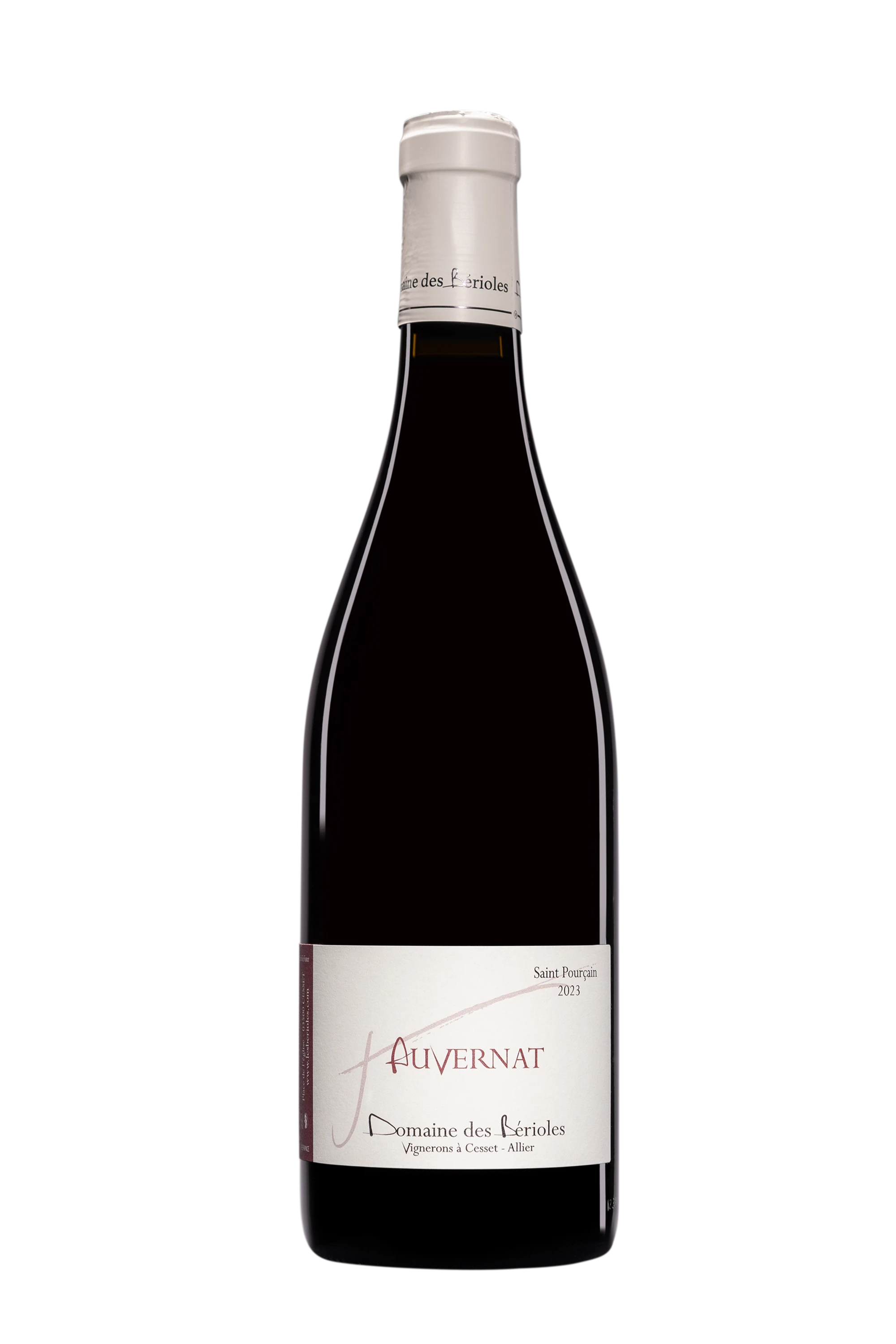 Domaine des Bérioles - Saint-Pourçain "Auvernat" Rouge 2023, 75cl
