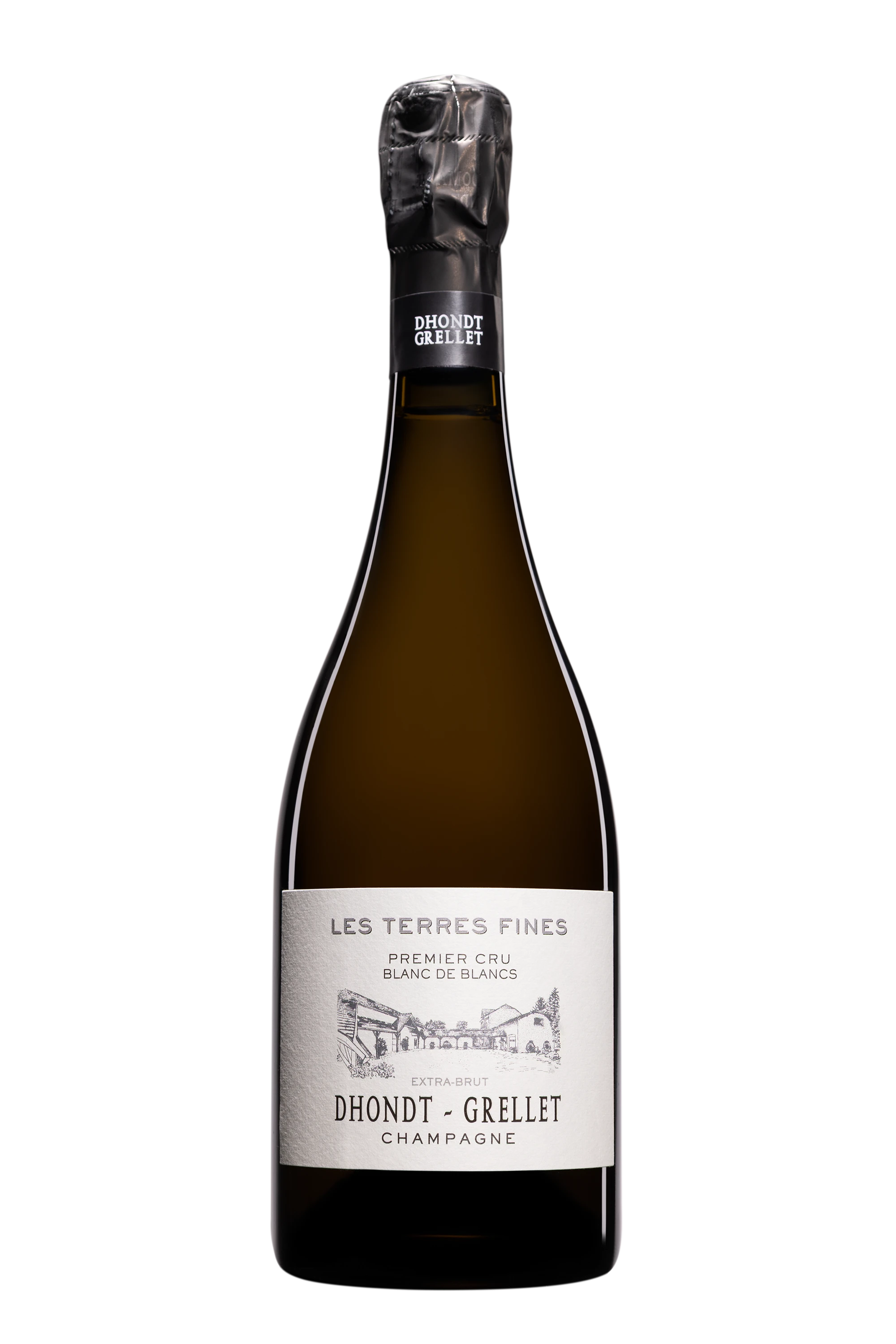Domaine Dhondt-Grellet - Champagne Extra-Brut 1er Cru Blanc de Blancs "Les Terres Fines" Blanc Vendange 2021 Dégorgement 07.2024 12°, 75cl