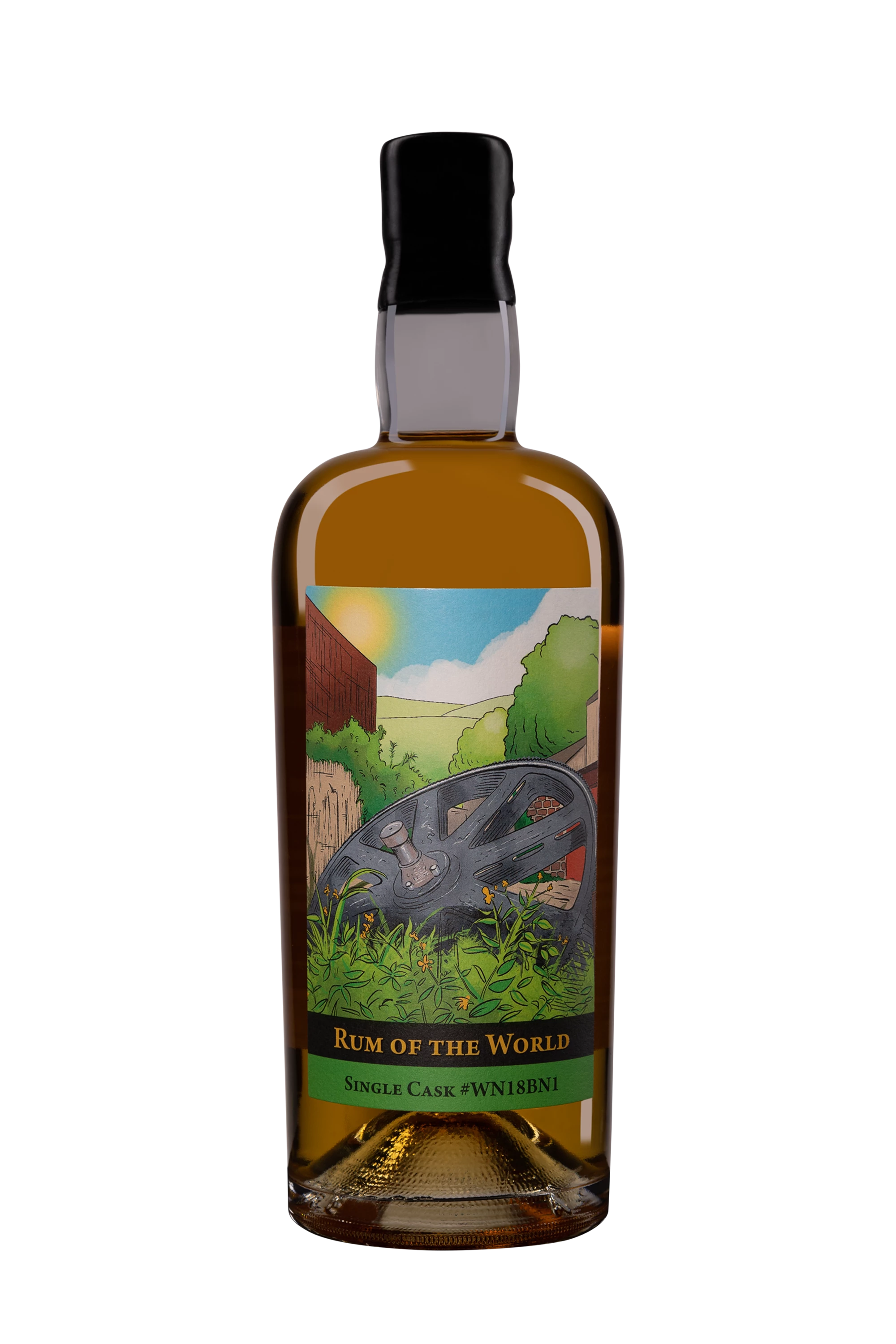 Rum of the World - Molasses Jamaican Rhum "Jamaïque - Single Cask WN18BN1" Brun 57.18°, 70cl