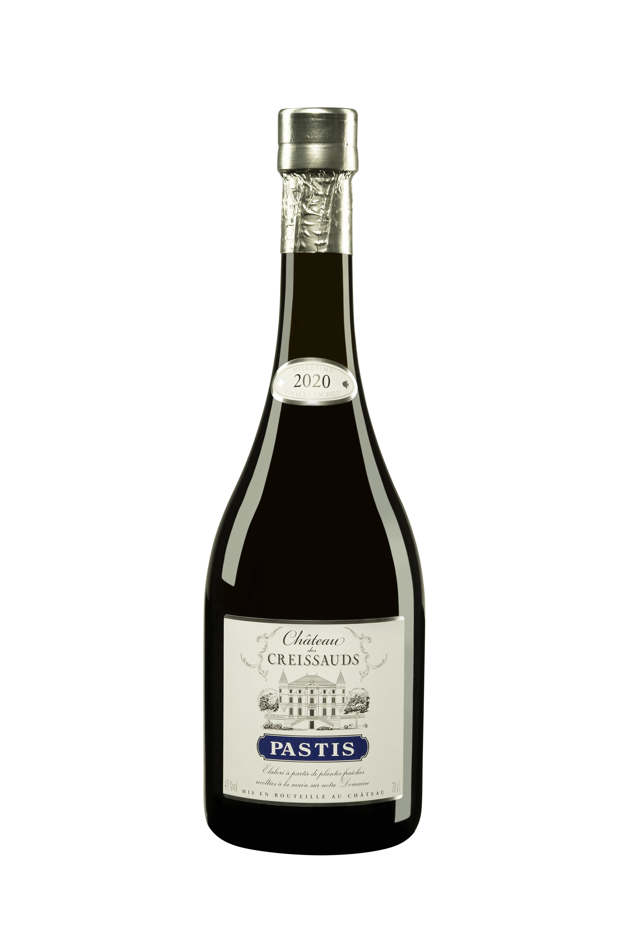 Château des Creissauds - Pastis "Millésimé" 2020 45° Giftbox, 70cl