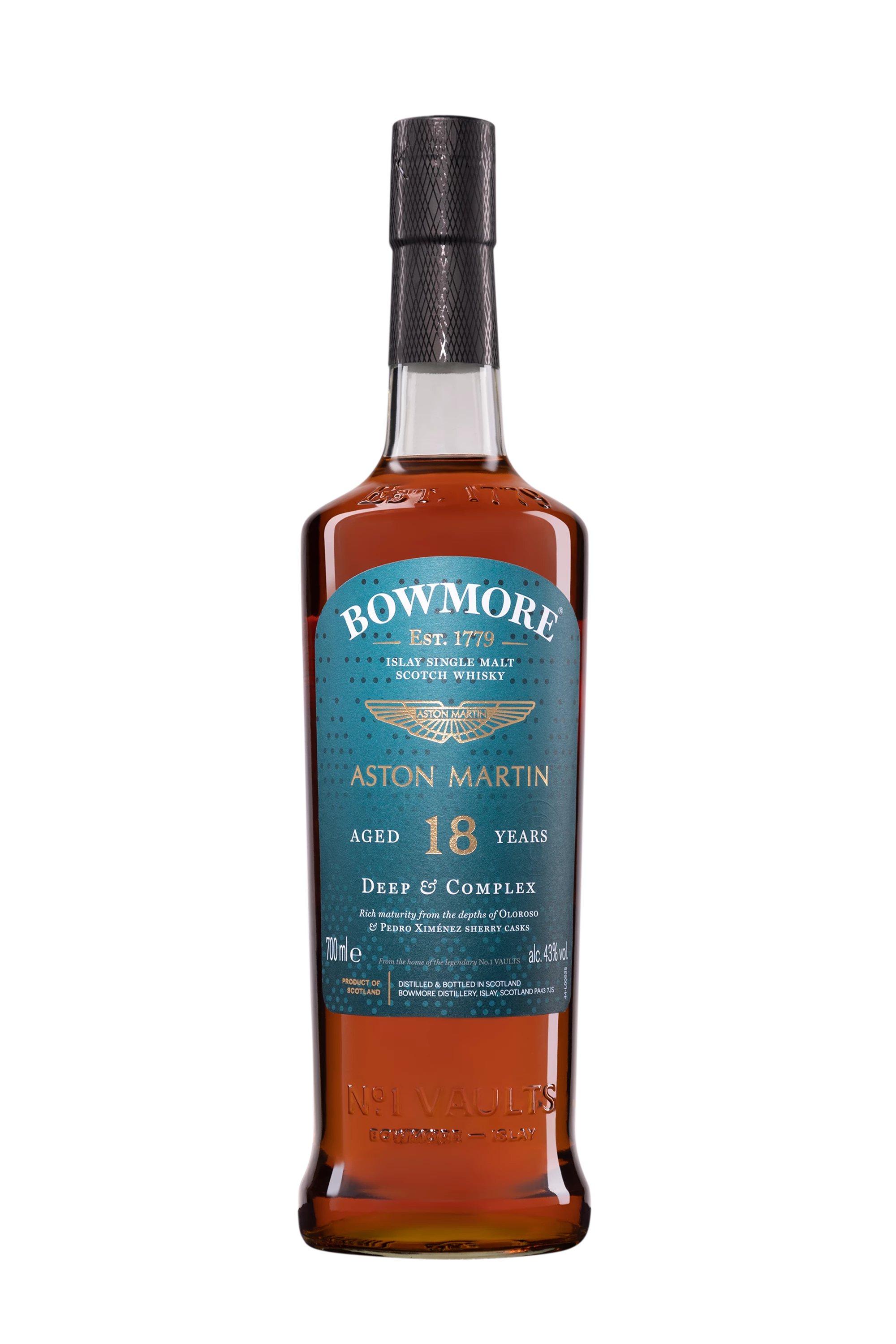 Bowmore - Single Malt Scotch Whisky "18 Ans - Aston Martin - Release 2022" 43° Giftbox, 70cl