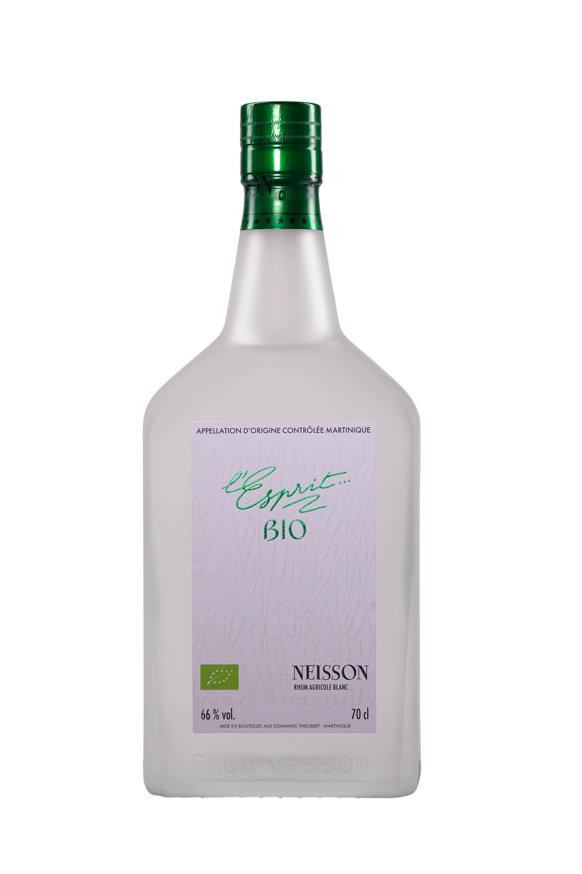Neisson - Rhum Agricole de Martinique "L'Esprit Bio" Blanc 66° Giftbox, 70cl