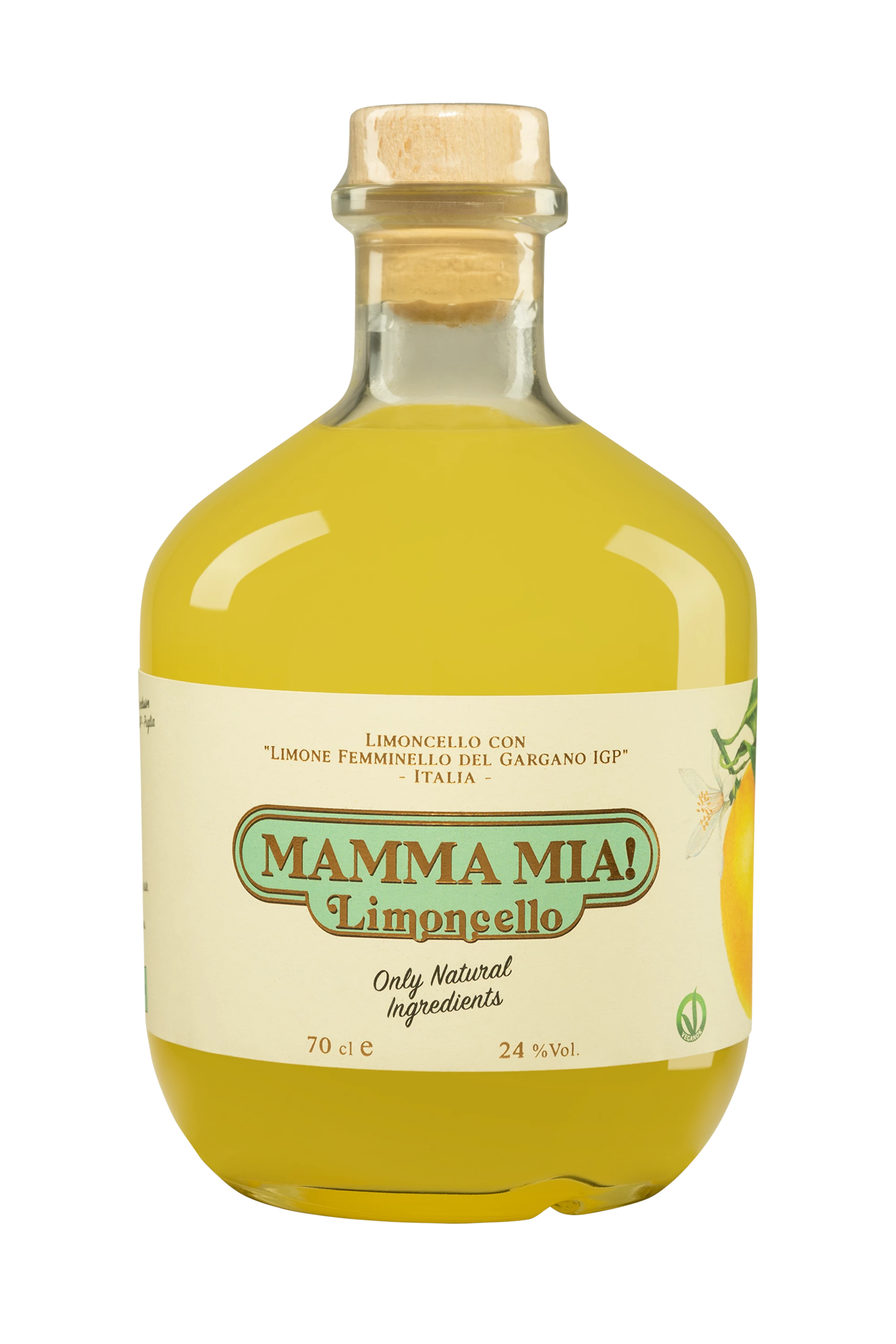 Mamma Mia ! - Limoncello 24°, 70cl
