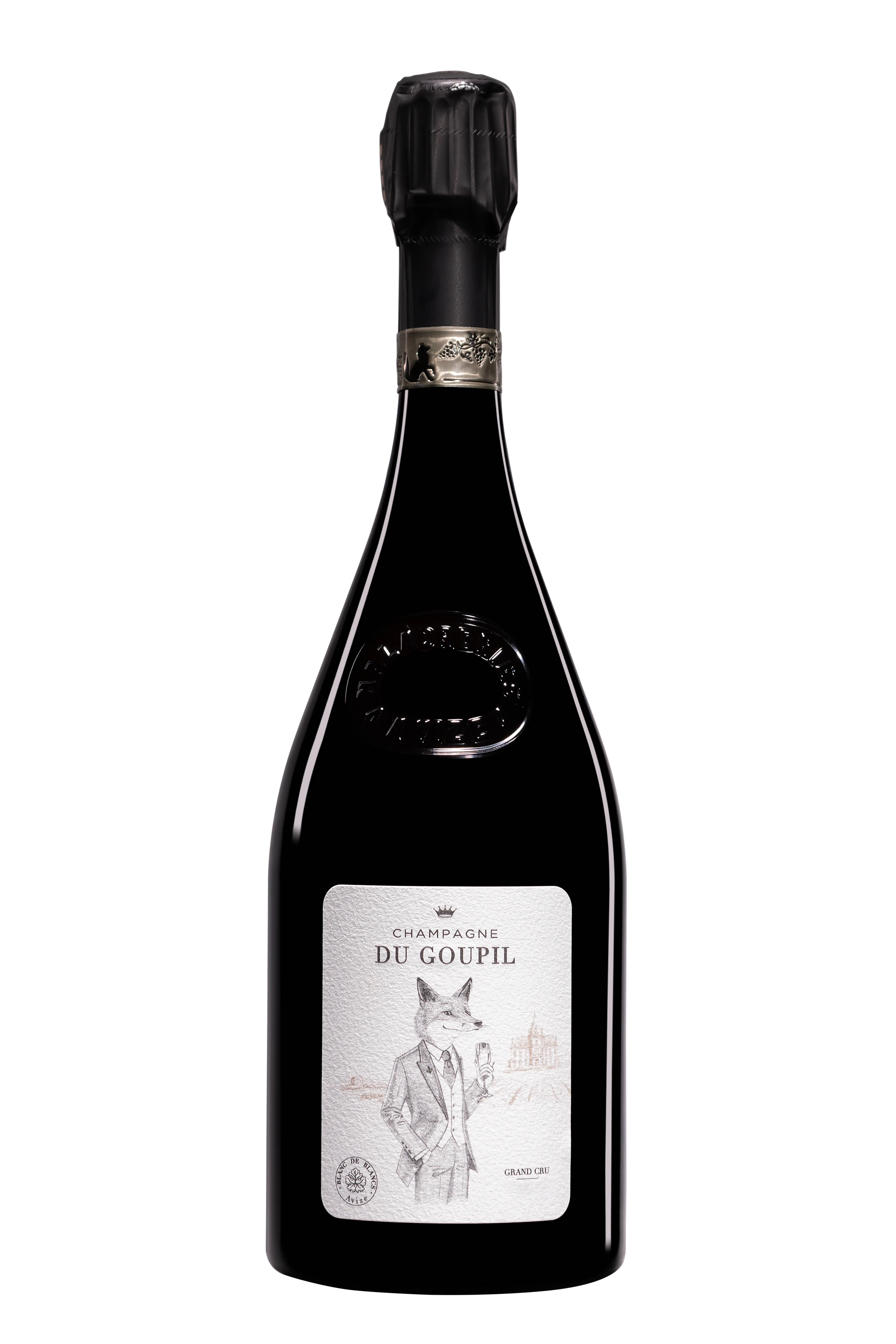 Domaine du Goupil - Champagne Brut Grand Cru Blanc de Blancs Millésimé Blanc 2015 Dégorgement Jun. 2026, 75cl