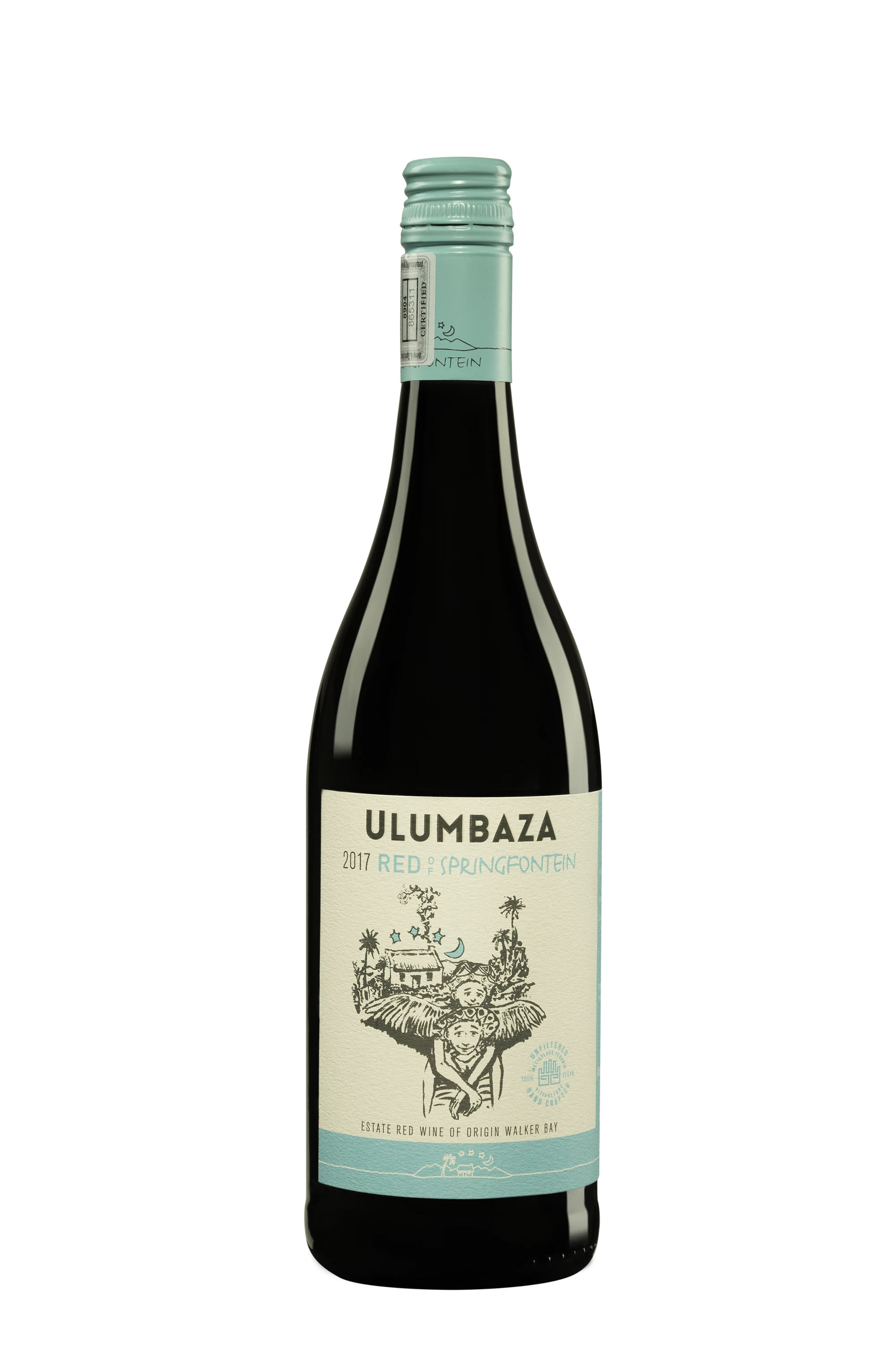 Springfontein - Hermanus "Ulumbaza - Red of Springfontein" Rouge 2017, 75cl