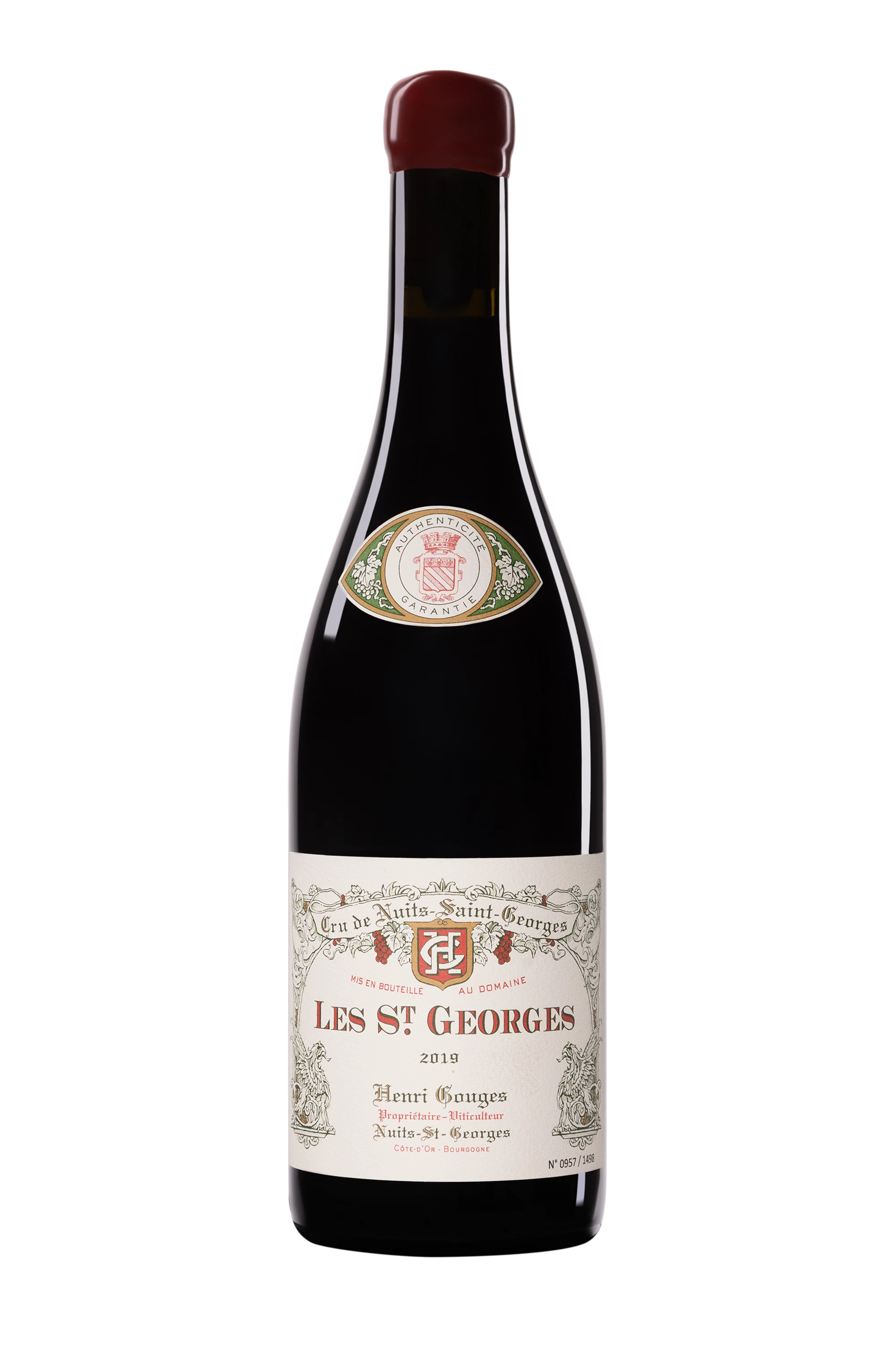 Domaine Henri Gouges - Nuits Saint Georges 1er Cru "Les Saint Georges" Rouge 2019, 75cl