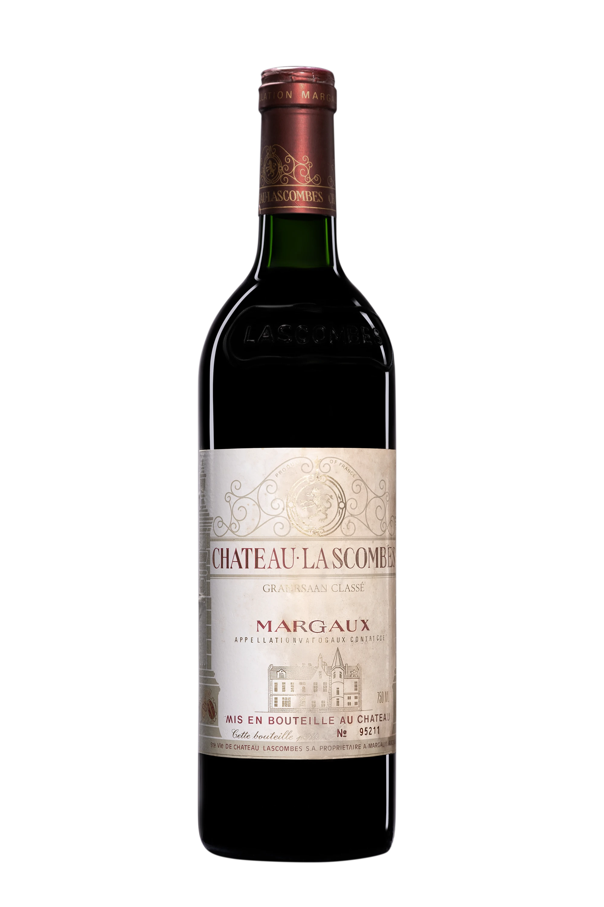 Château Lascombes - Margaux "2ème Grand Cru Classé" Rouge 1985, 75cl
