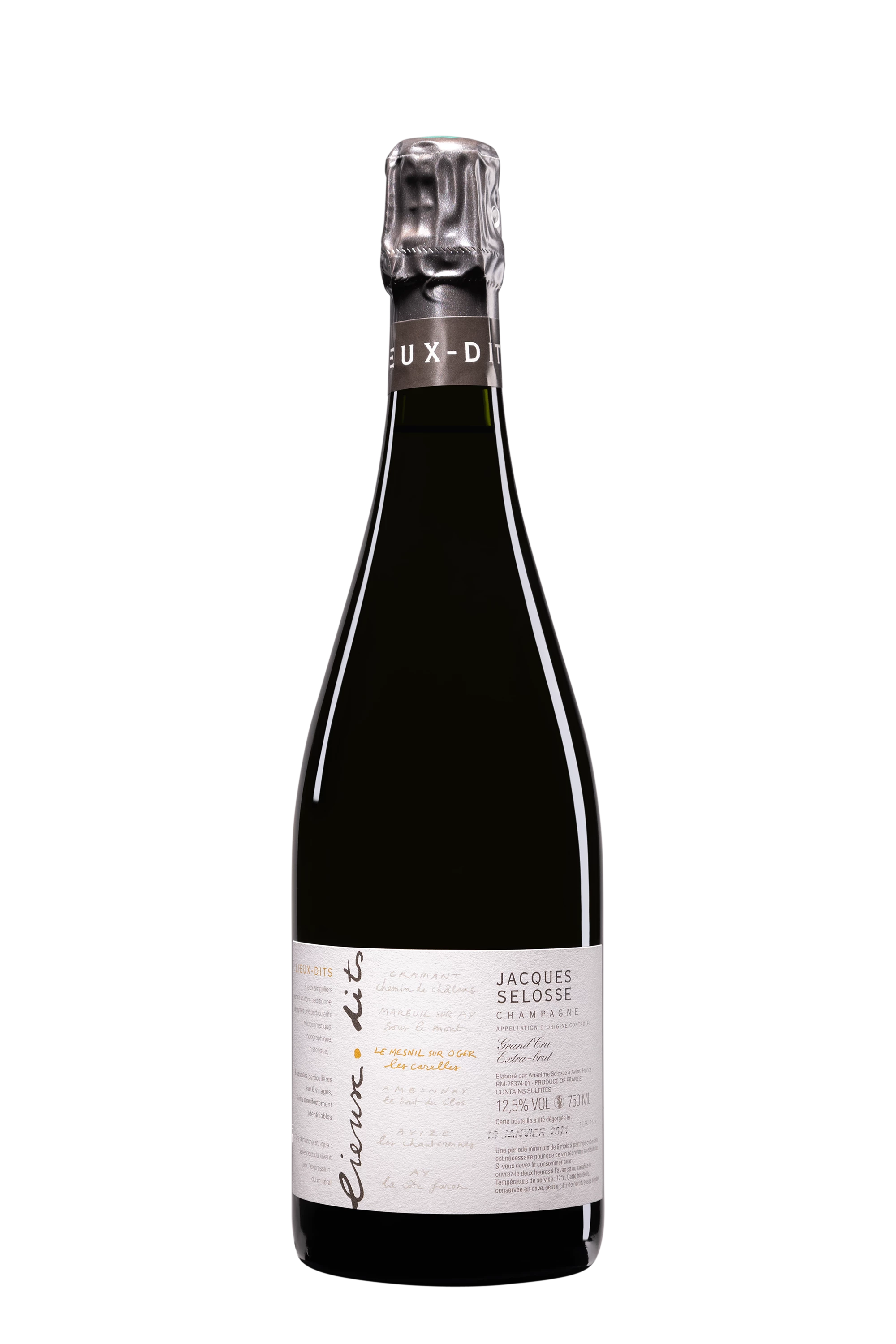 Domaine Jacques Selosse - Champagne Brut Grand Cru Blanc de Blancs "Lieu Dits - Les Carelles" Blanc NV 12.5°, 75cl