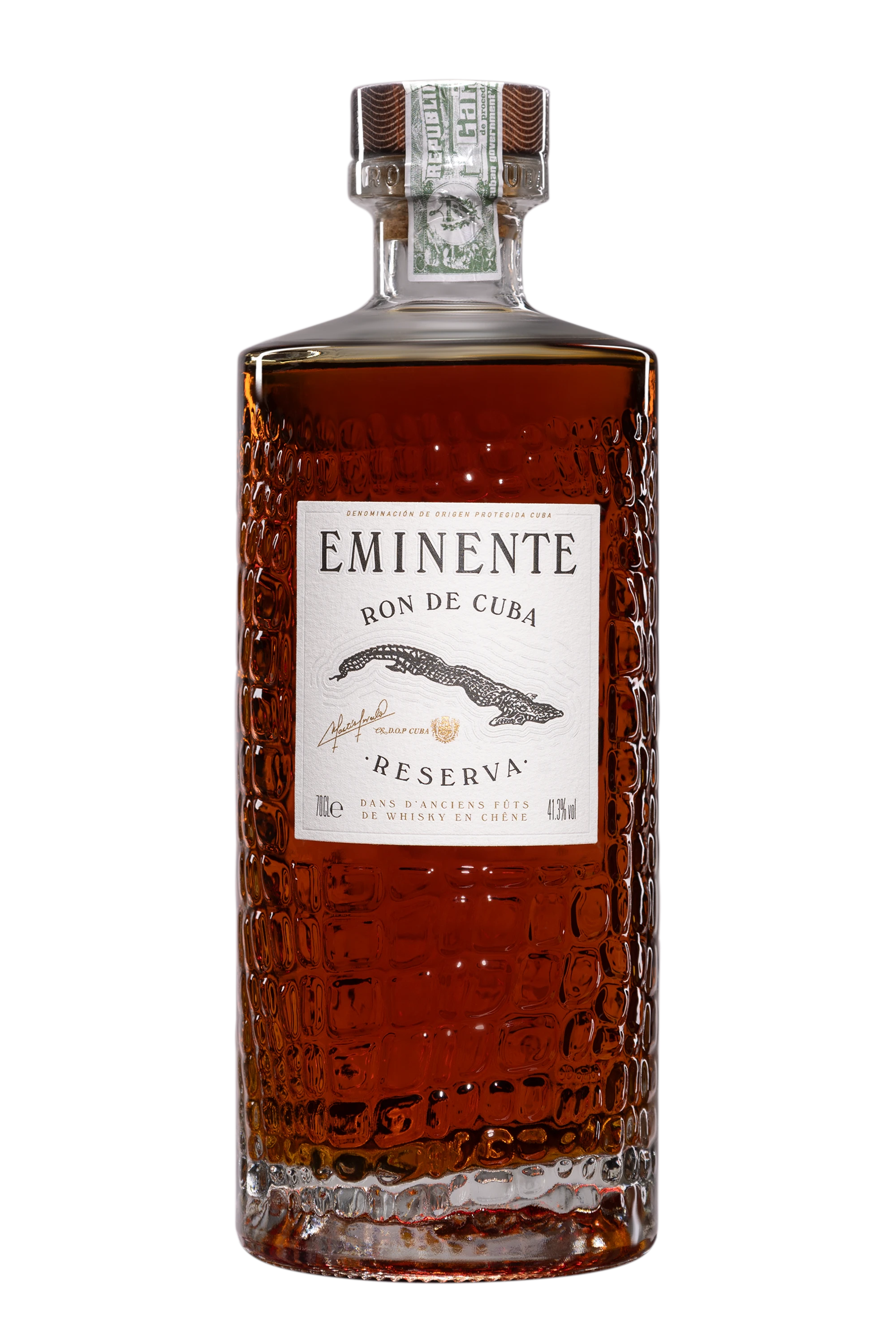 Eminente  - Molasses Cuban Rhum "7 Ans - Reserva" Brun 41.3°, 70cl