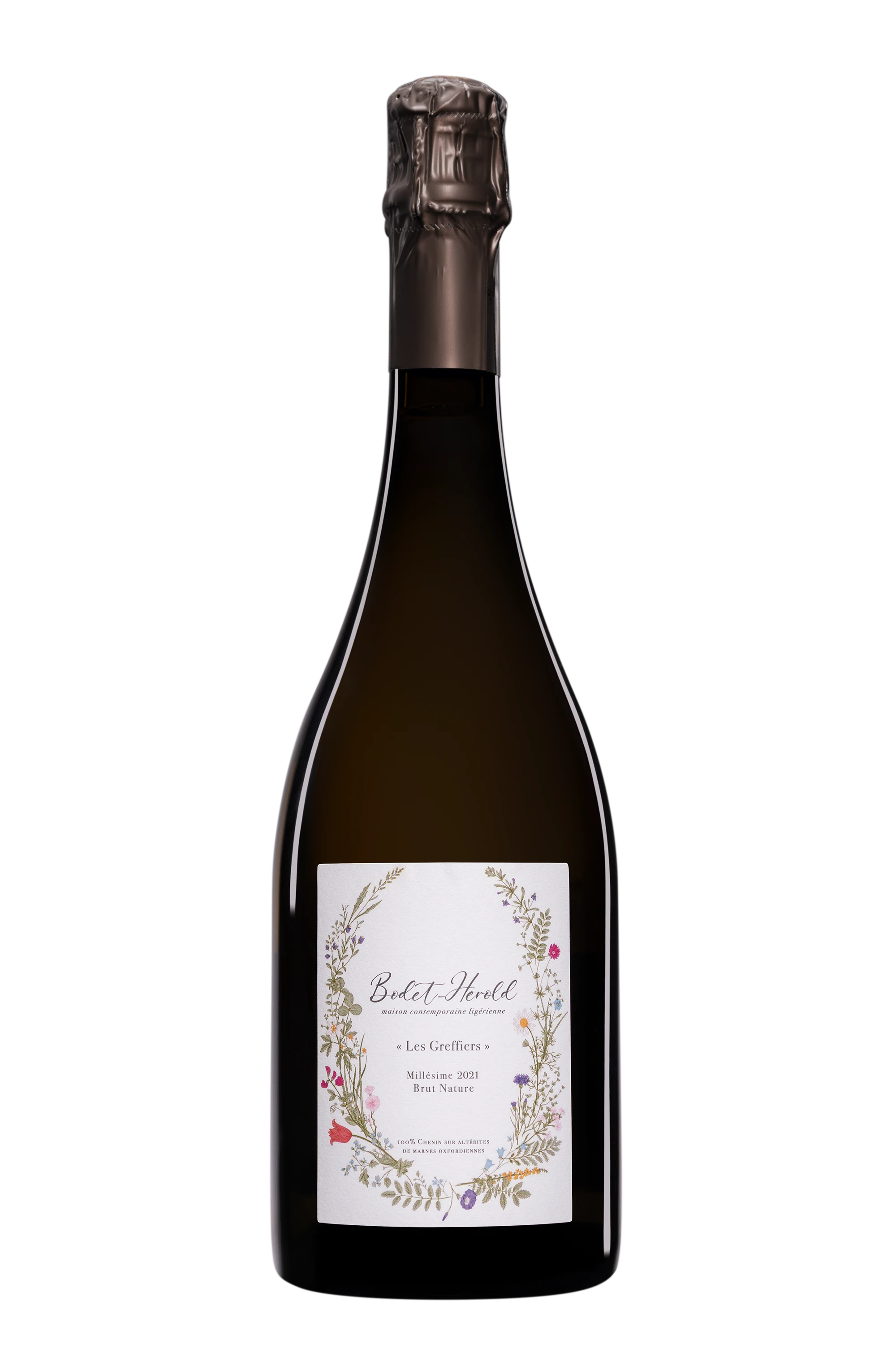 Maison Bodet-Herold - Crémant de Loire Brut Nature Millésimé "Les Greffiers" Blanc 2021 Dégorgement 09.2024 12°, 75cl