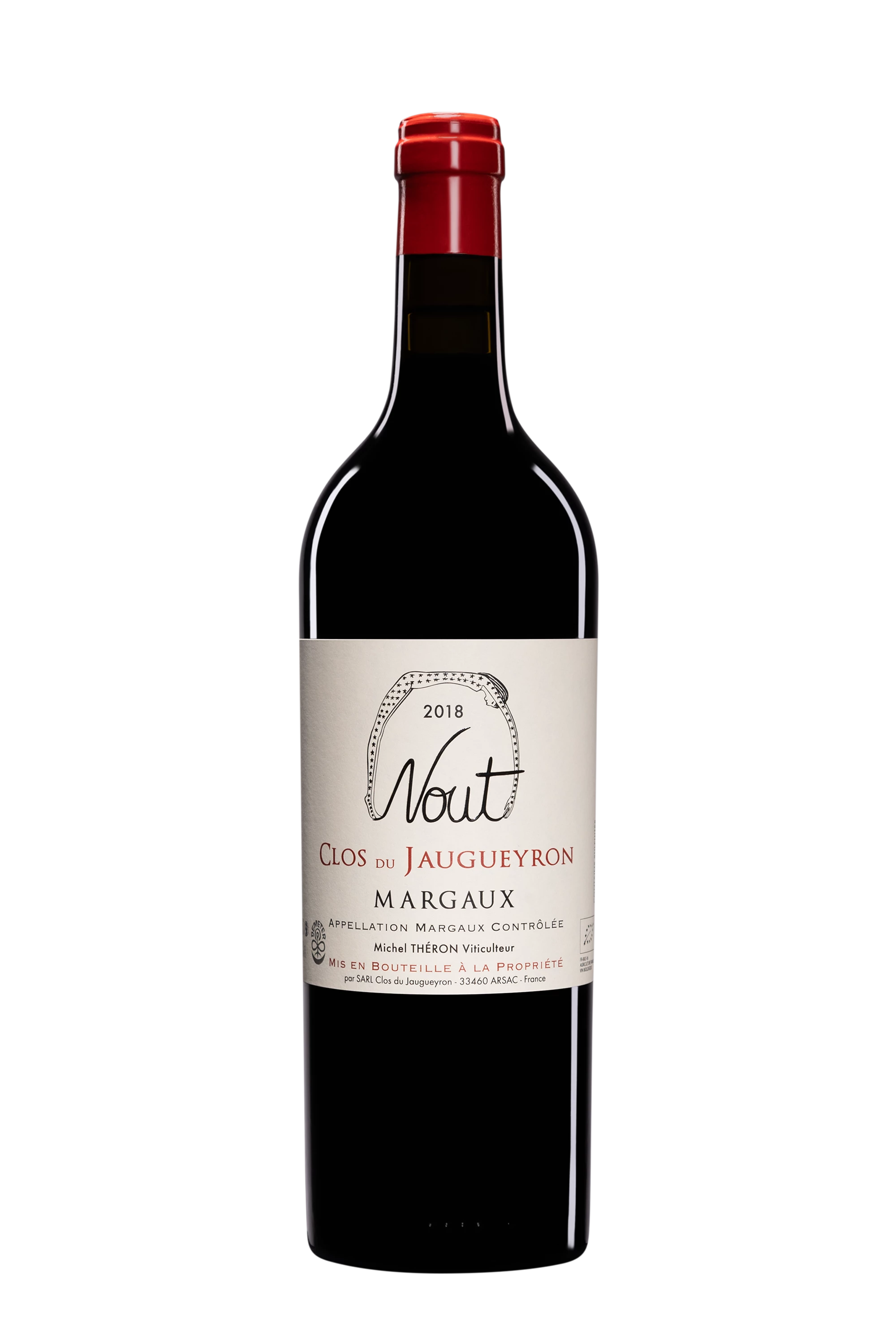 Clos du Jaugueyron - Margaux "Nout" Rouge 2018, 75cl
