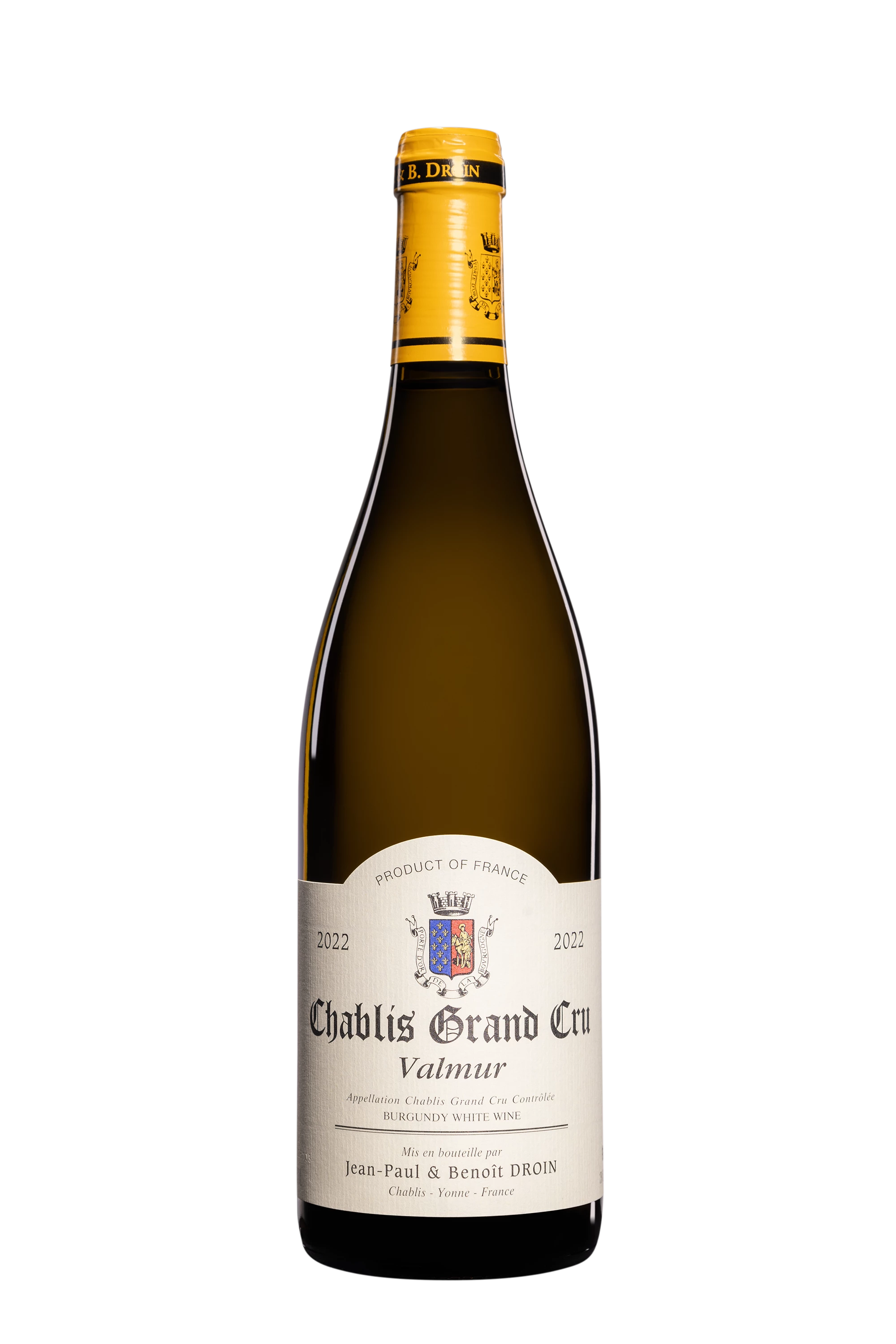 Domaine Jean-Paul Droin - Chablis Grand Cru "Valmur" Blanc 2022, 75cl