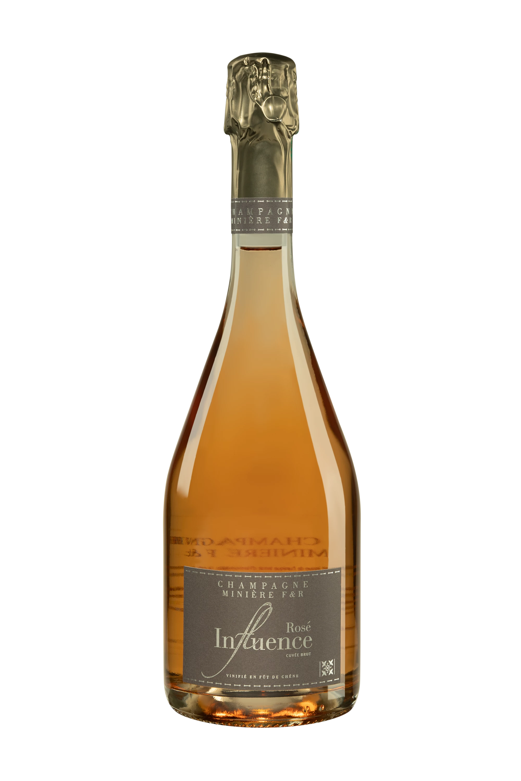 Domaine Minière F & R - Champagne Brut Millésimé "Influence" Rosé 2013-2014 12°, 75cl