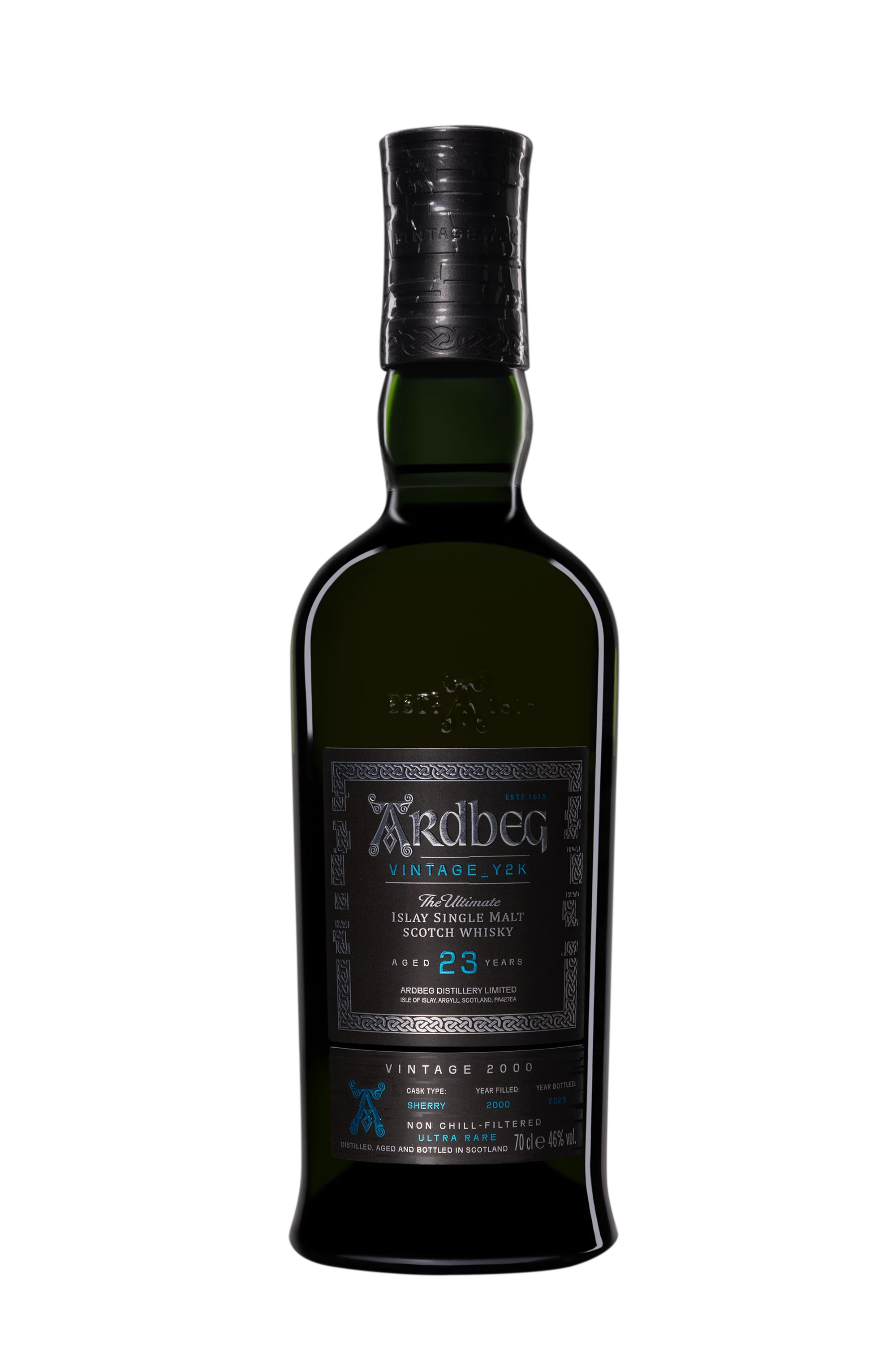 Ardbeg - Single Malt Scotch Whisky "23 Ans - Y2K" 46° Giftbox, 70cl
